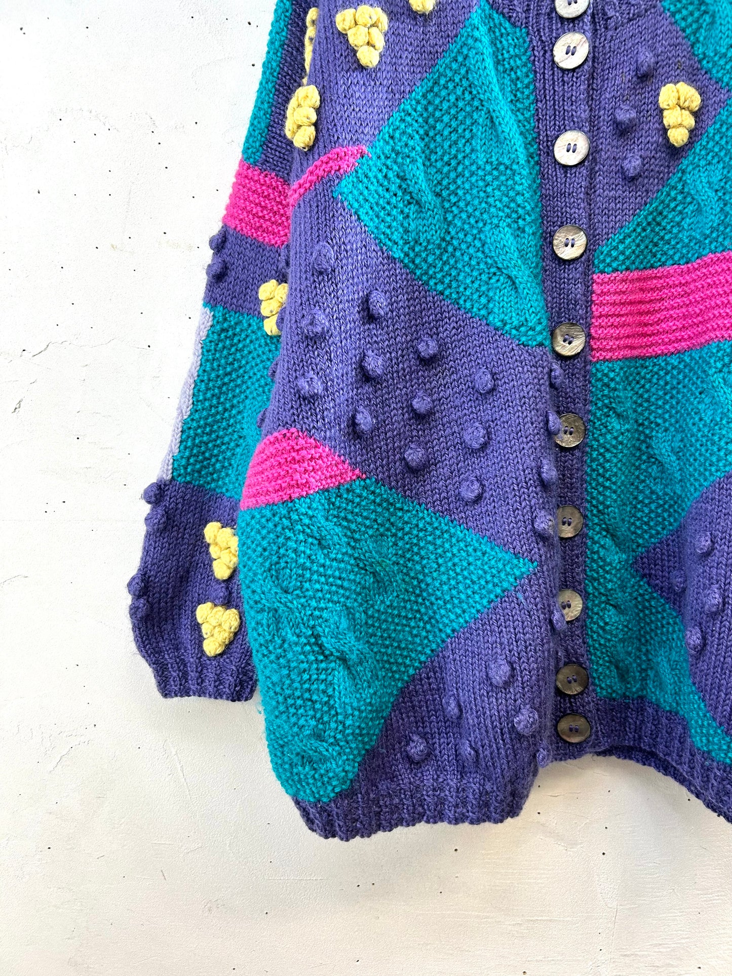 Vintage Knit Cardigan [J28601]