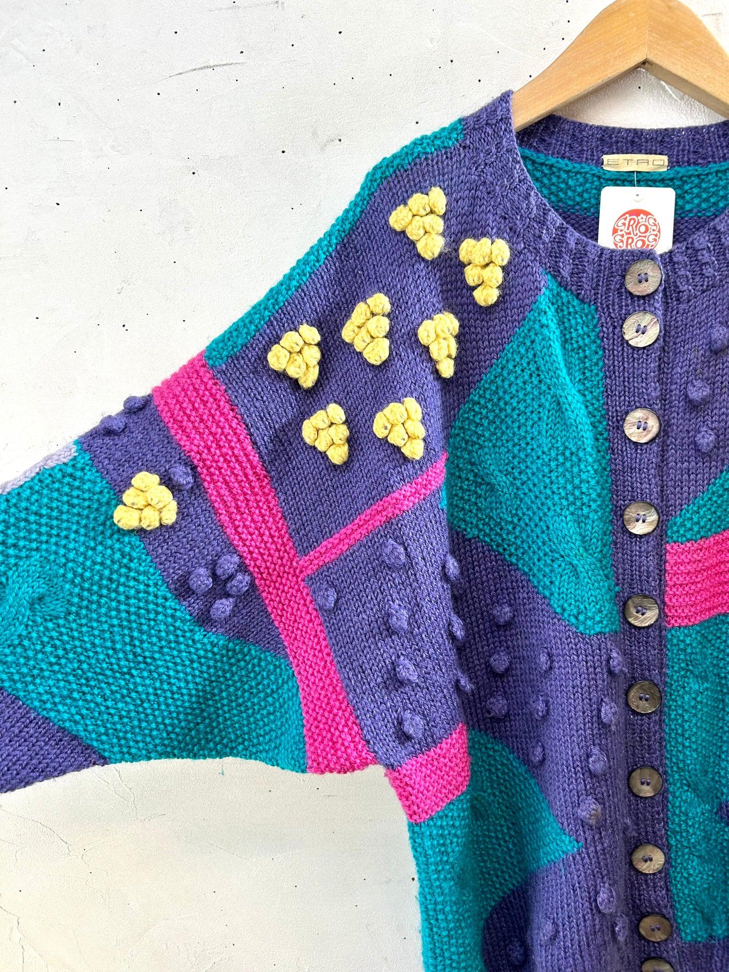 Vintage Knit Cardigan [J28601]