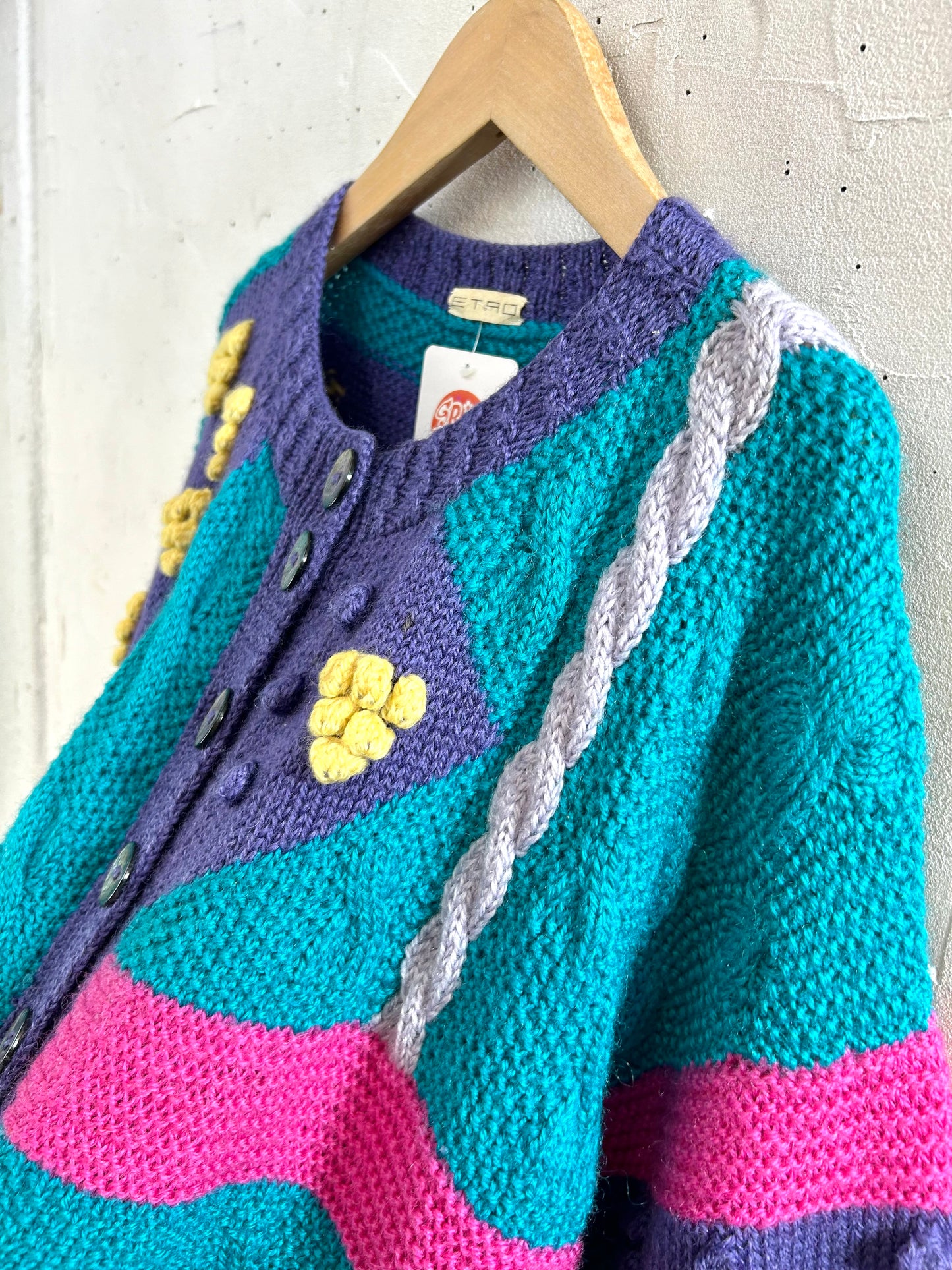 Vintage Knit Cardigan [J28601]