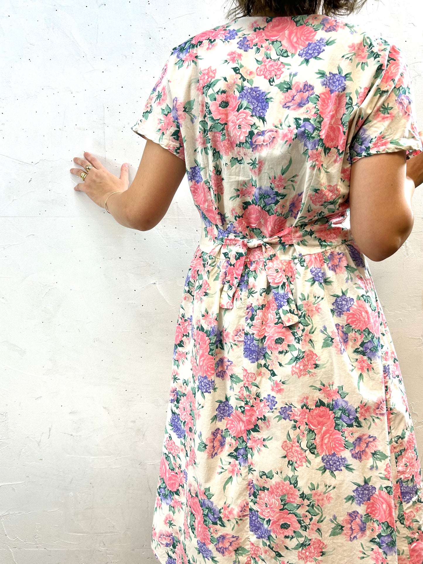Vintage Flower Dress [H28184]