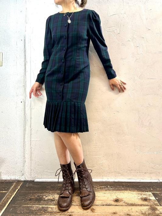 Vintage Dress 〜Laura Ashley〜 [K28819]