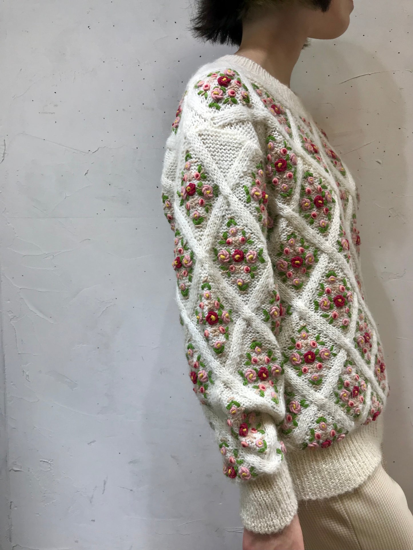 Vintage Knit Sweater [I25095]