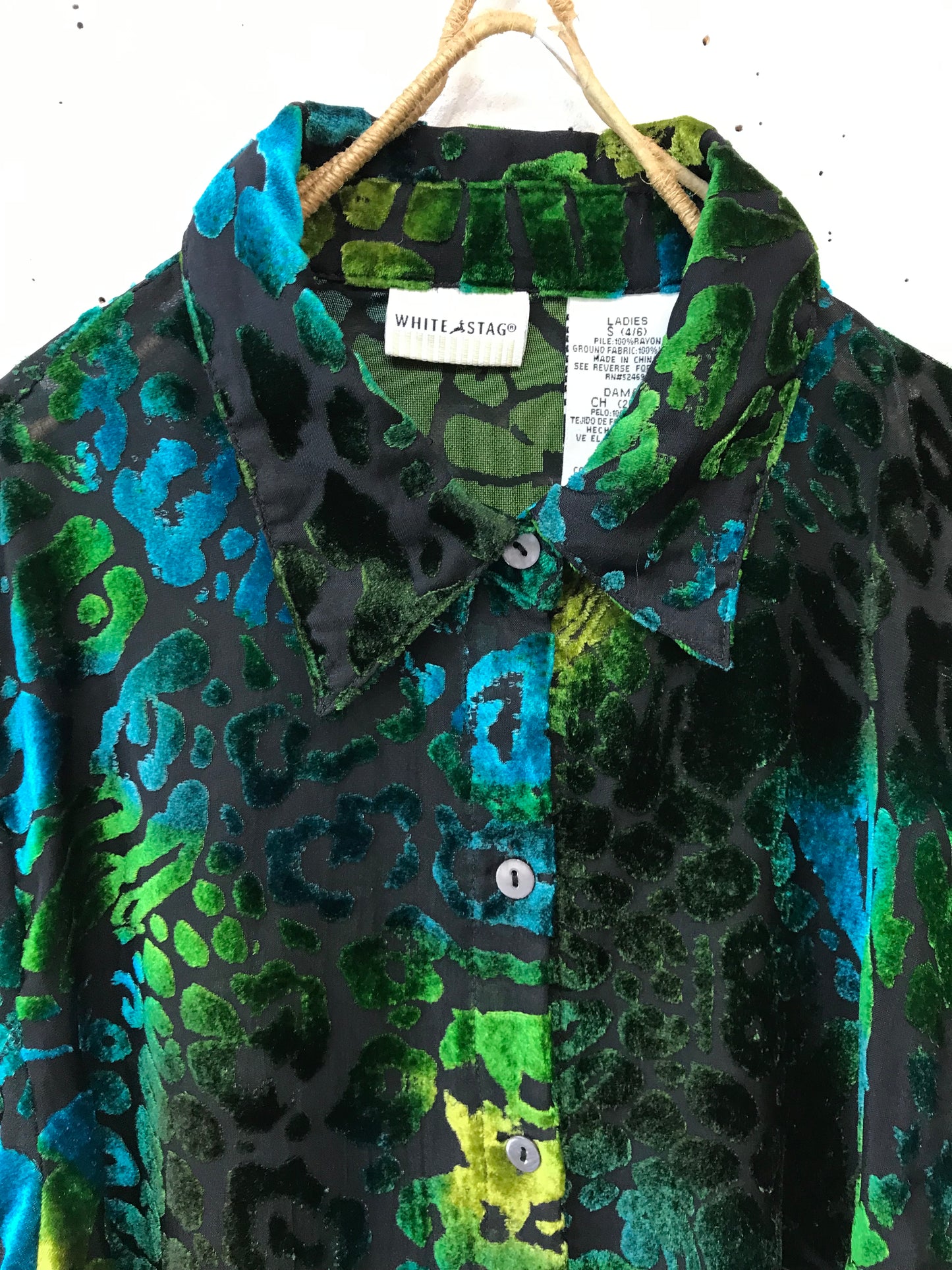 Vintage Rayon Shirt [J25476]