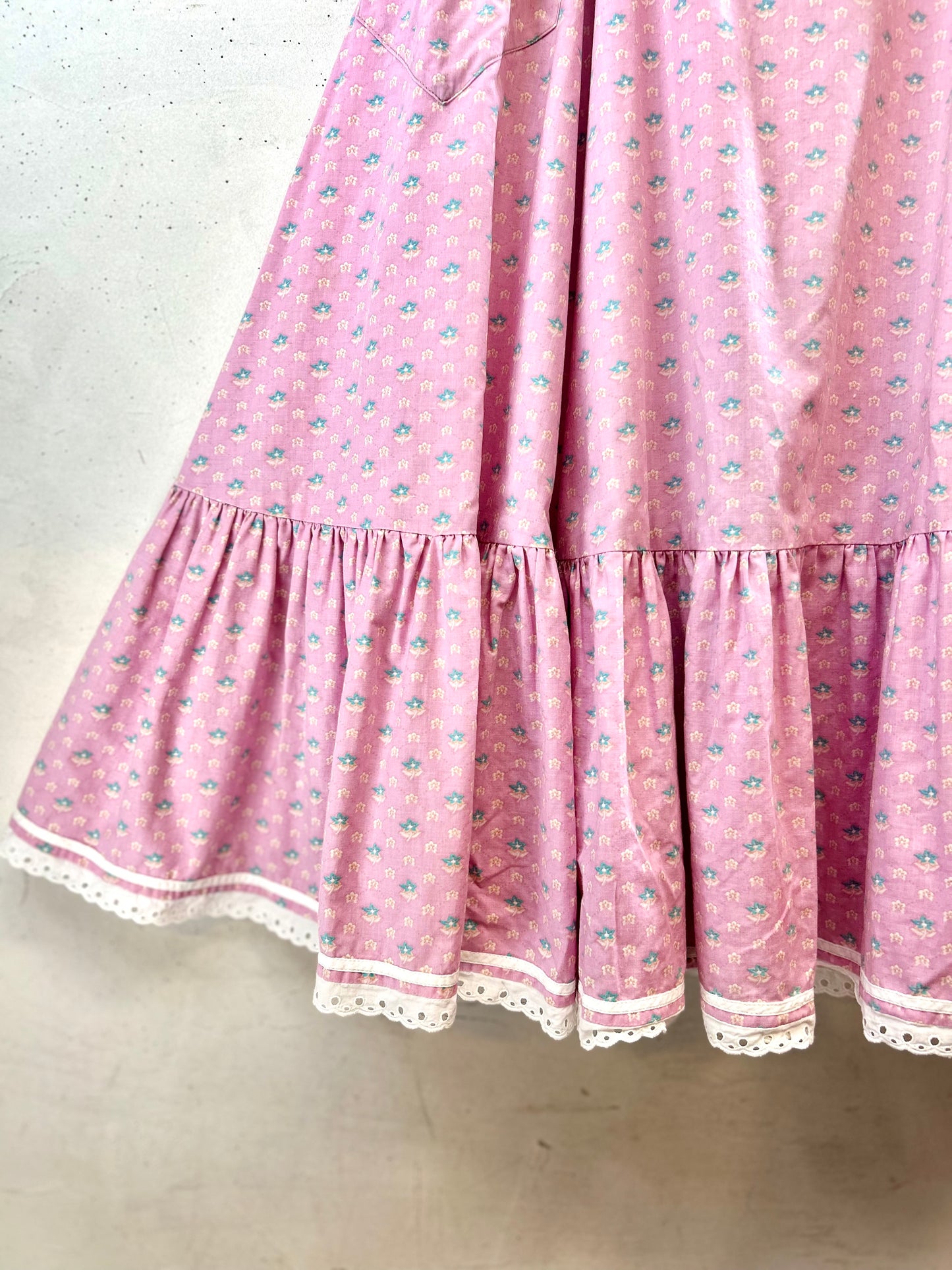 '70sVintage Dress MADE IN FRANCE [F30564]