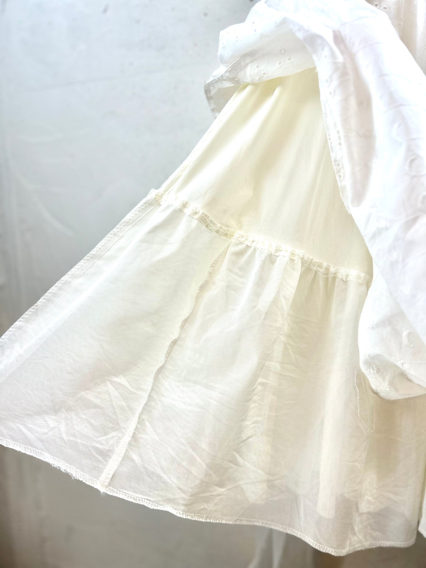 Vintage White Dress [G30793]