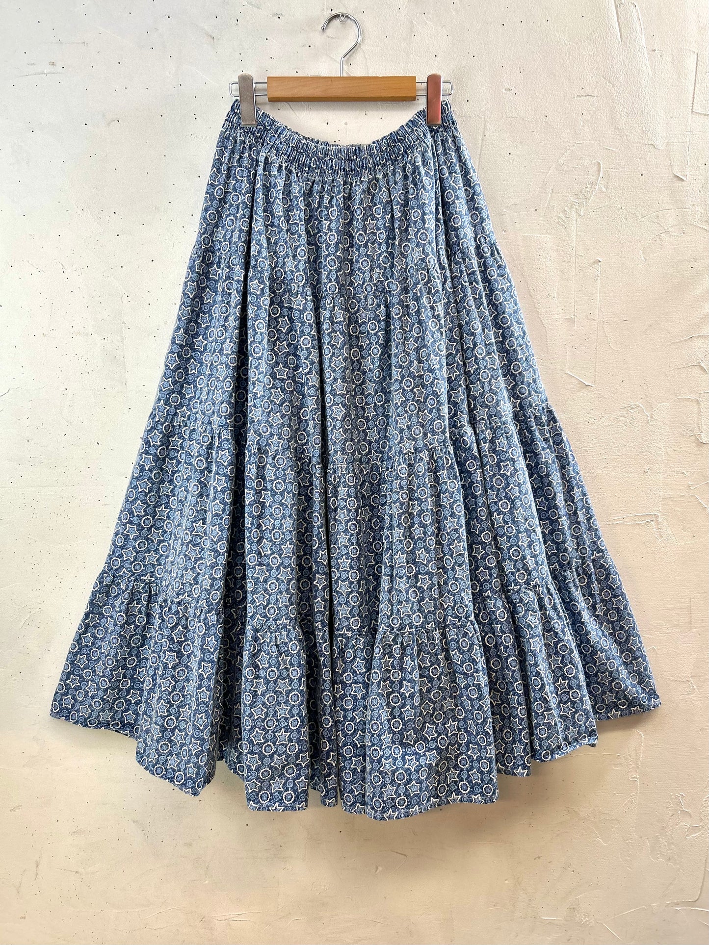 Vintage Tiered Skirt MADE IN USA [G30792]