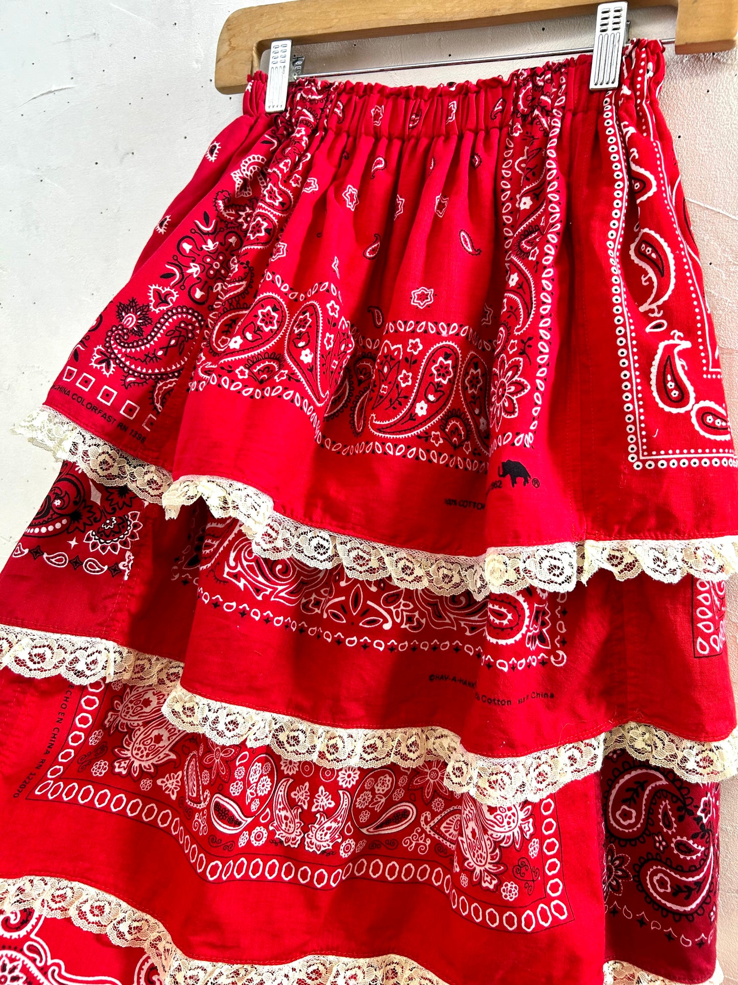 Vintage Bandana Skirt 〜Amy Nina〜 [G27846]