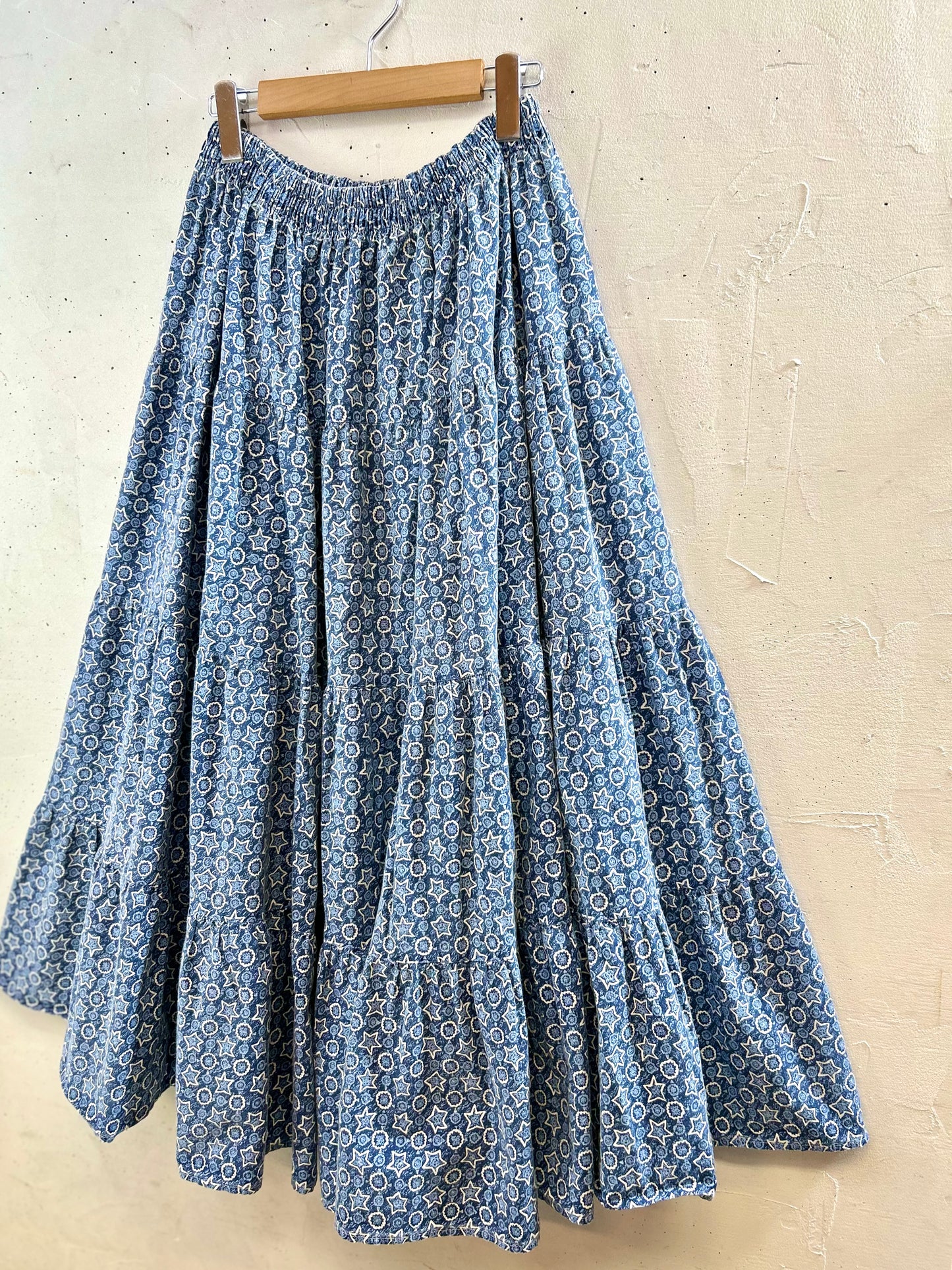 Vintage Tiered Skirt MADE IN USA [G30792]