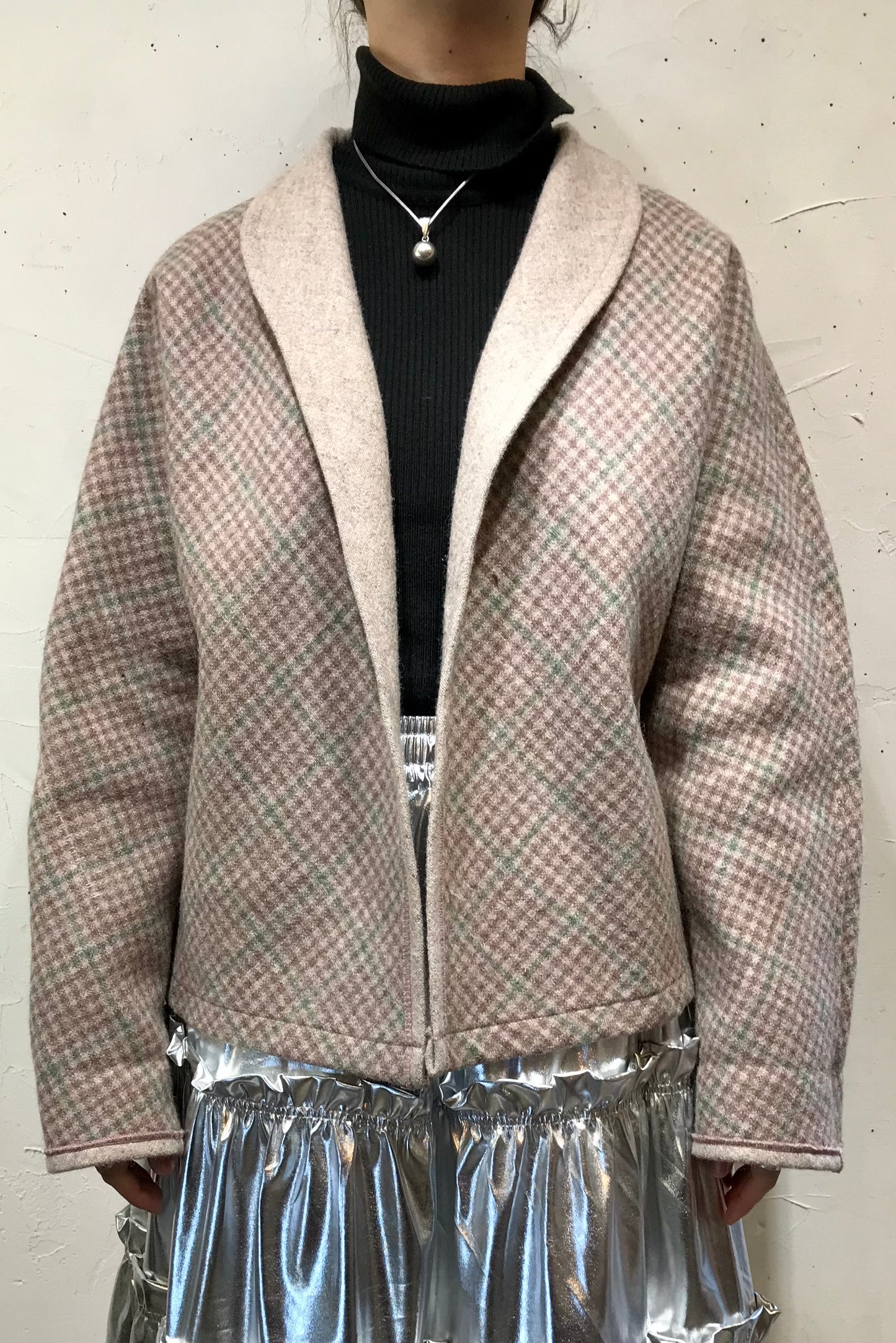 Vintage Plaid Jacket [A25971]
