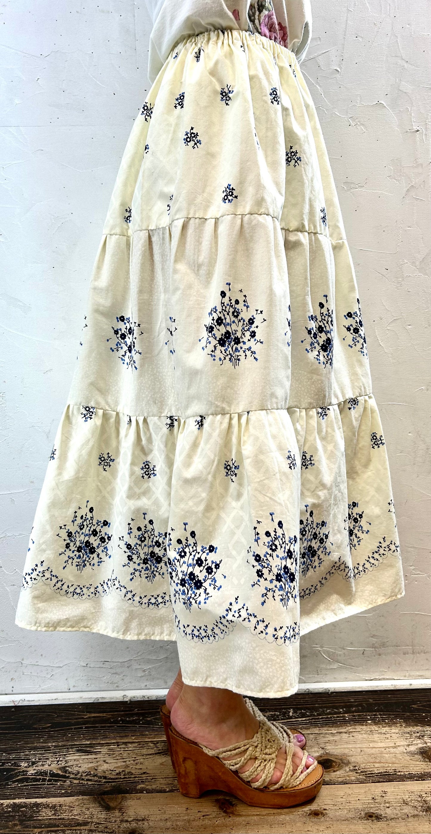 Vintage Tierd Skirt [G28181]