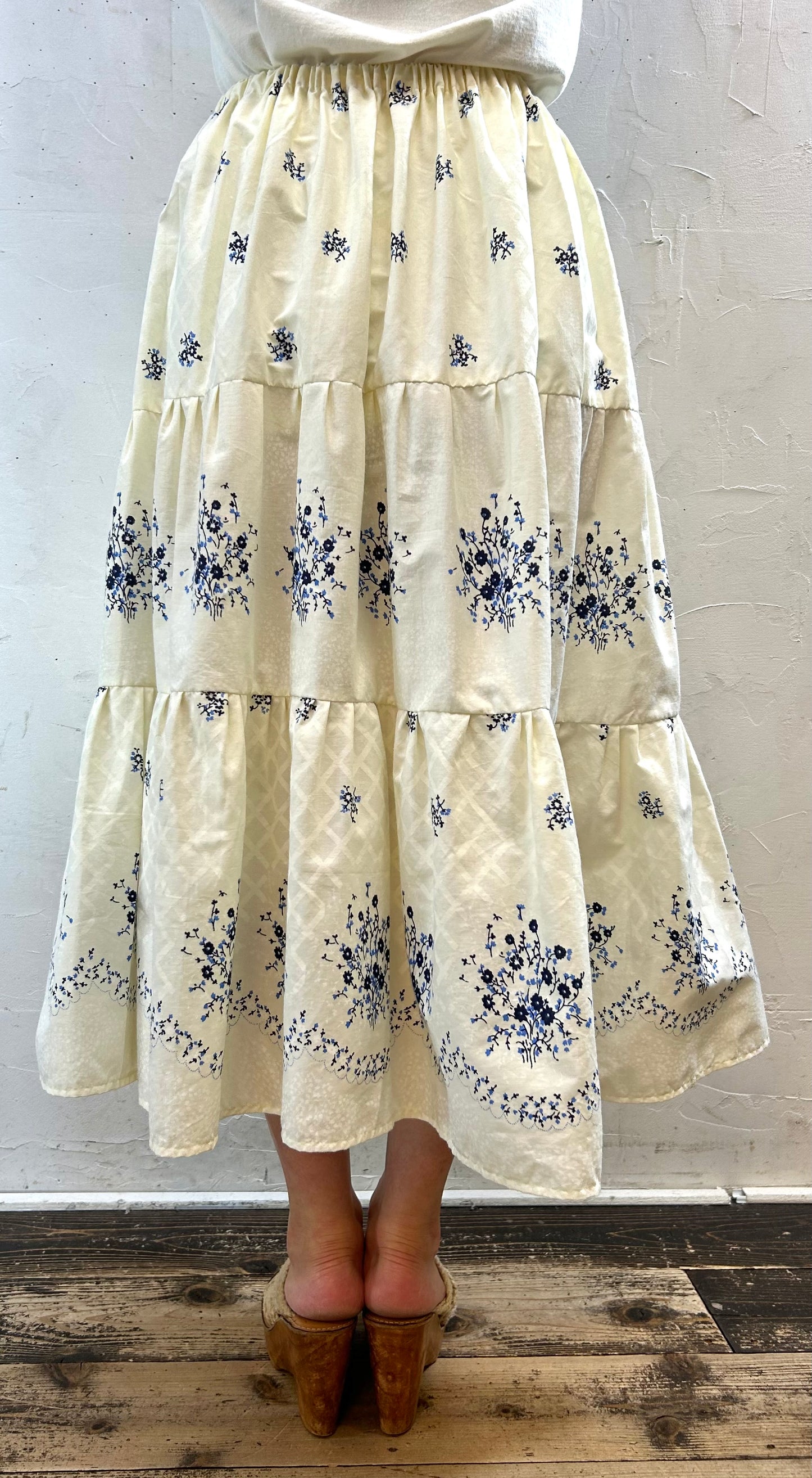 Vintage Tierd Skirt [G28181]