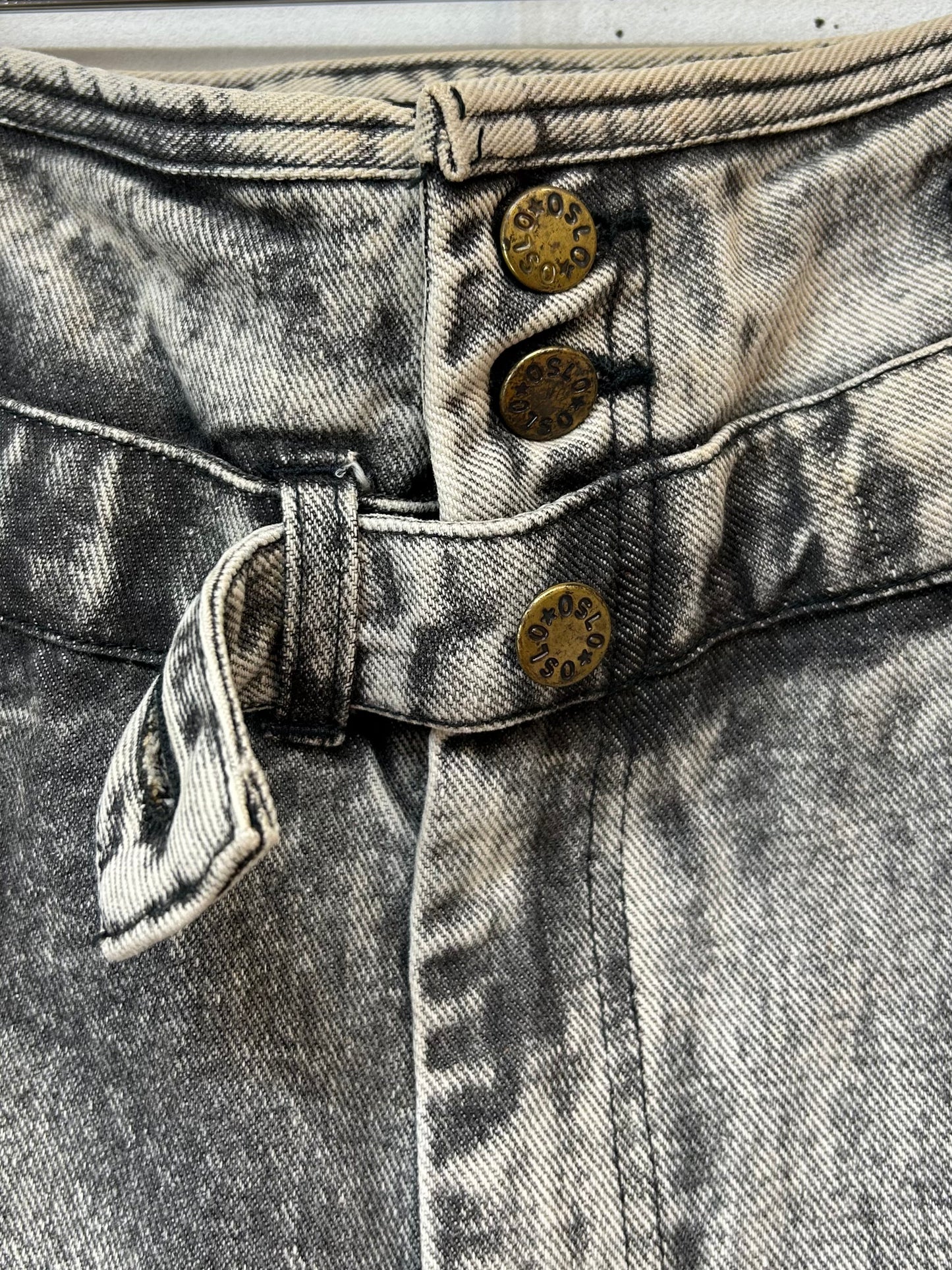 Vintage Denim Short Pants [E27073]