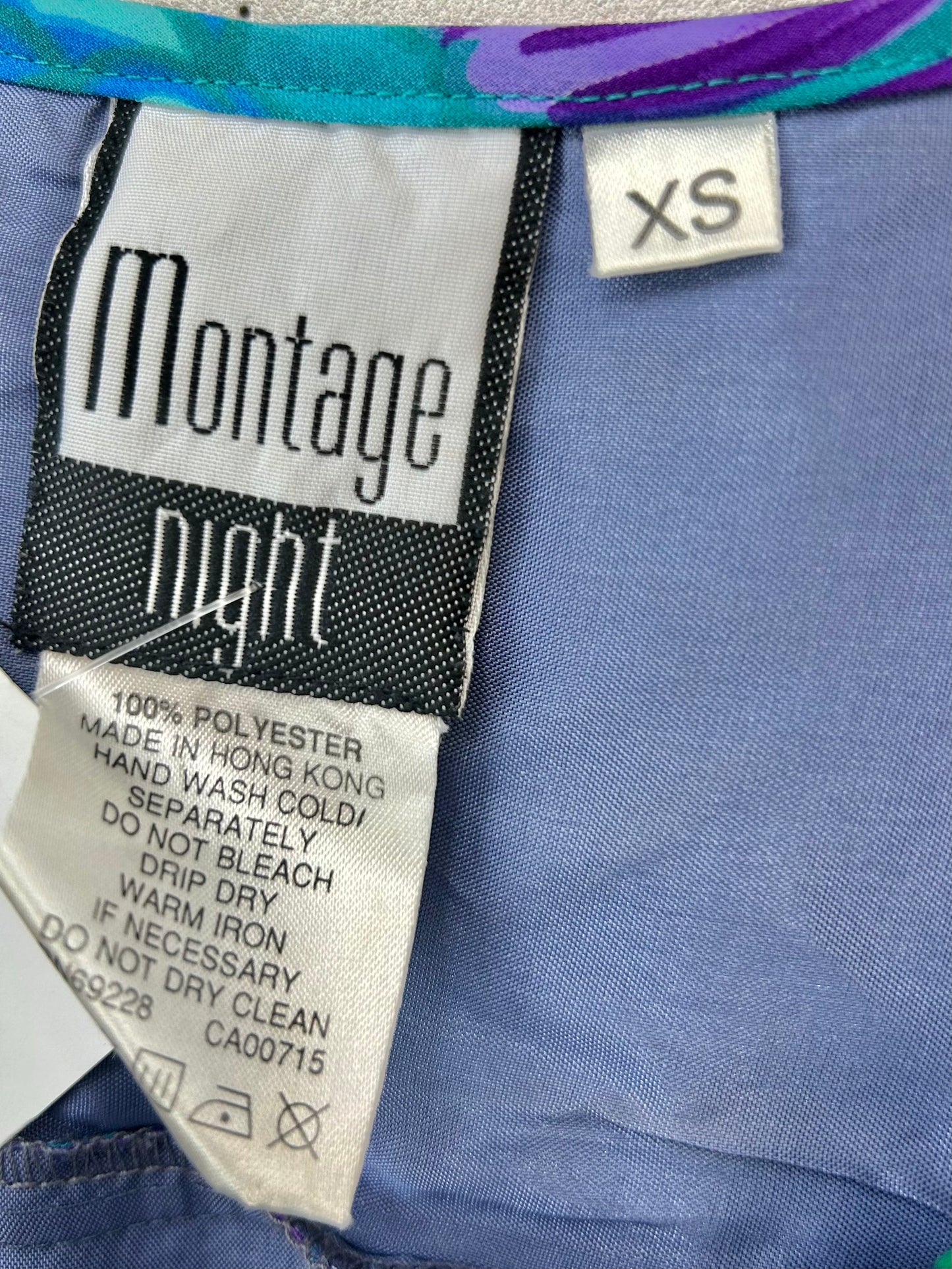 ’80s Vintage Dress 〜MONTAGE NIGHT〜  [L29045]