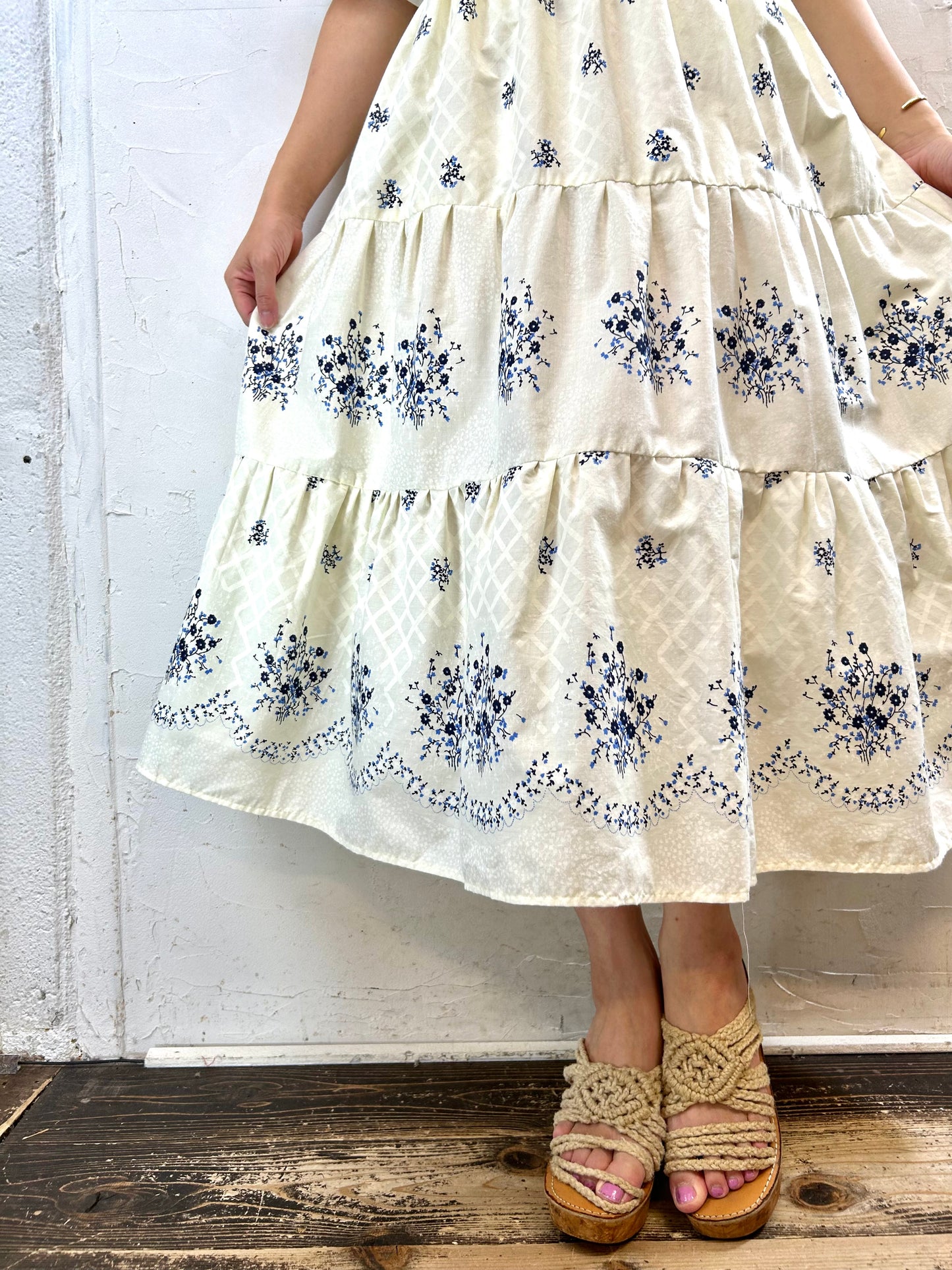 Vintage Tierd Skirt [G28181]