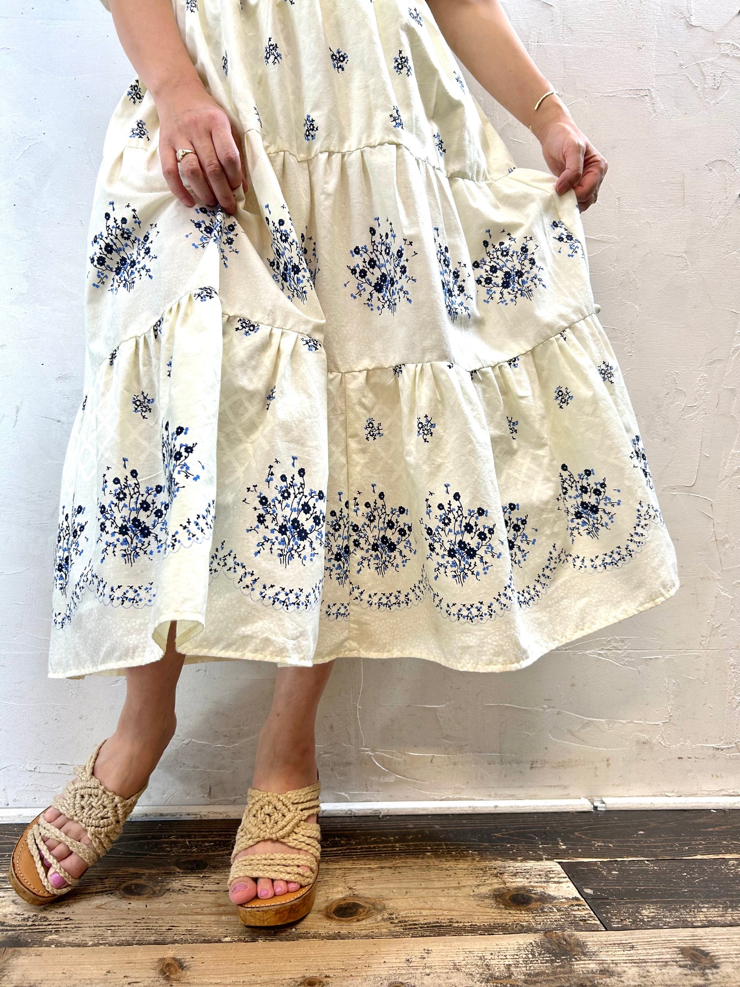 Vintage Tierd Skirt [G28181]