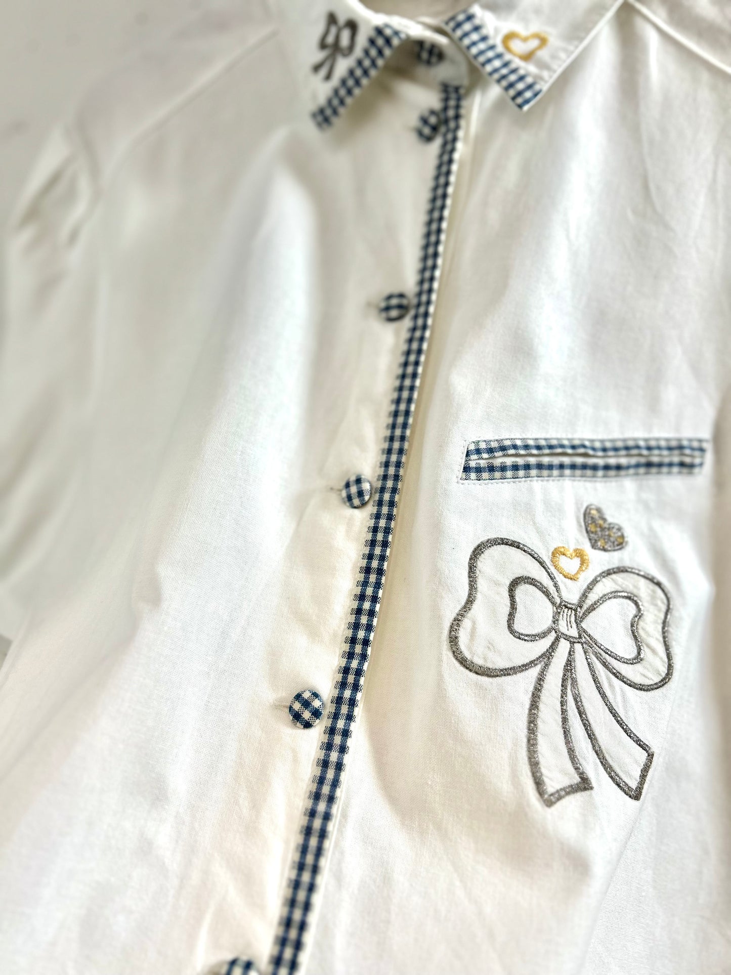 Vintage Tyrol Blouse Made in Germany [F30355]