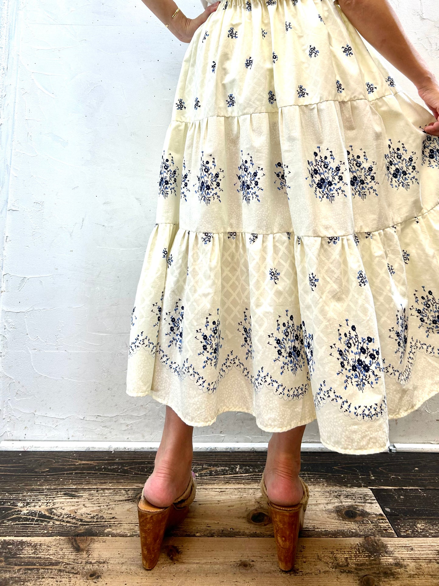 Vintage Tierd Skirt [G28181]