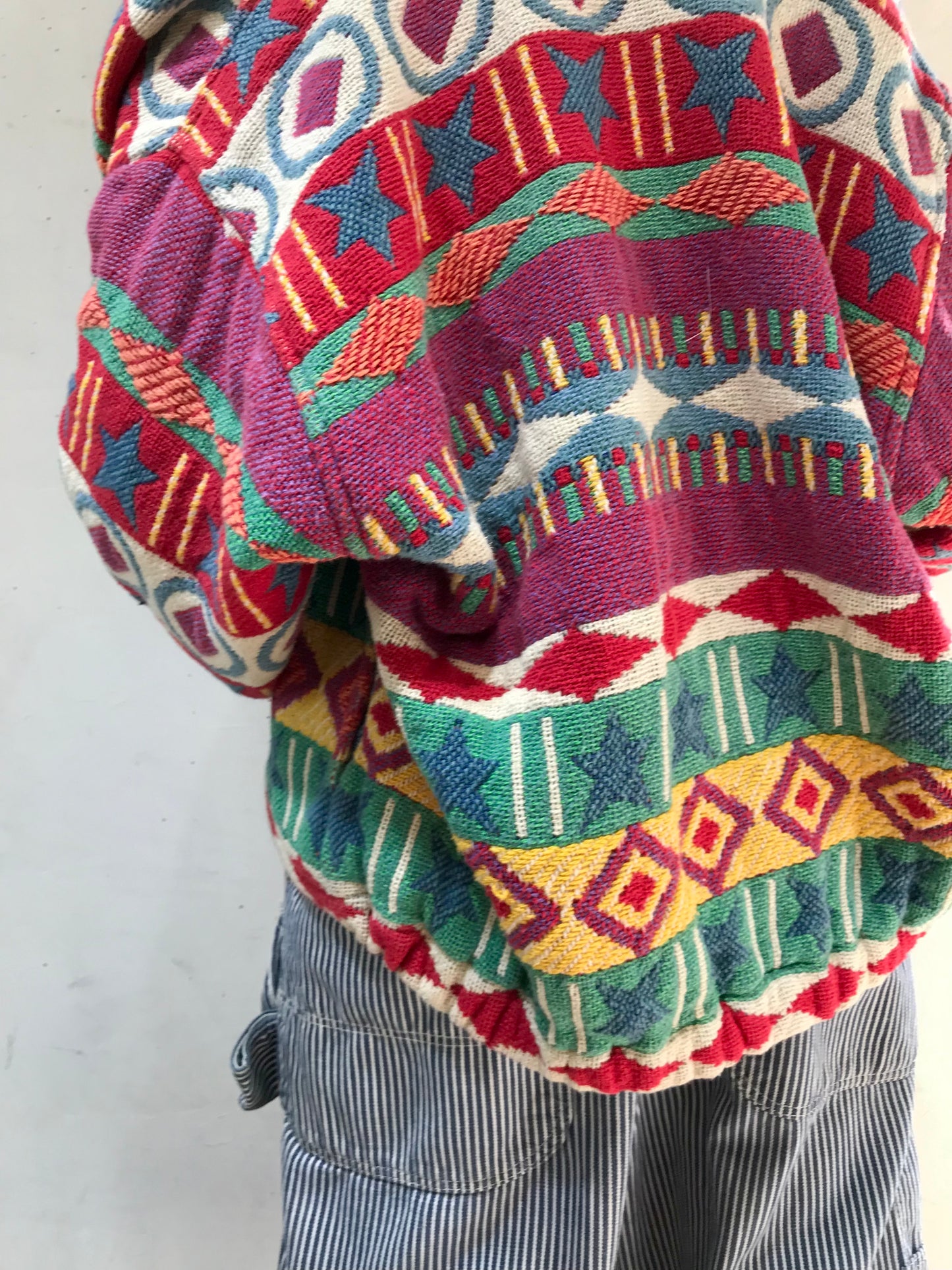 Vintage Rug Jacket MADE IN USA 〜Painted Pony〜[I25091]