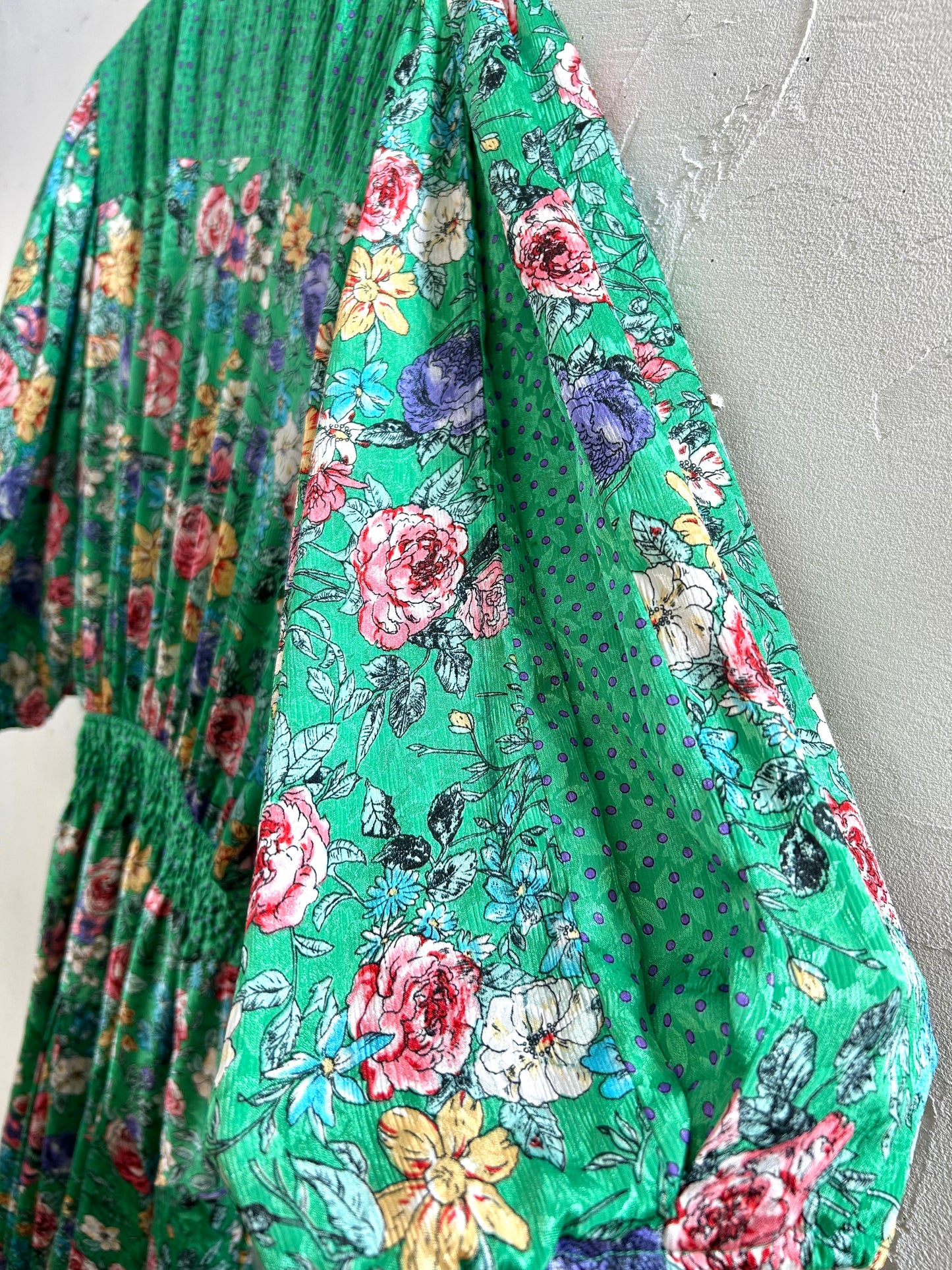 ’80s Vintage Dress 〜Diane Freis〜 [L29044]