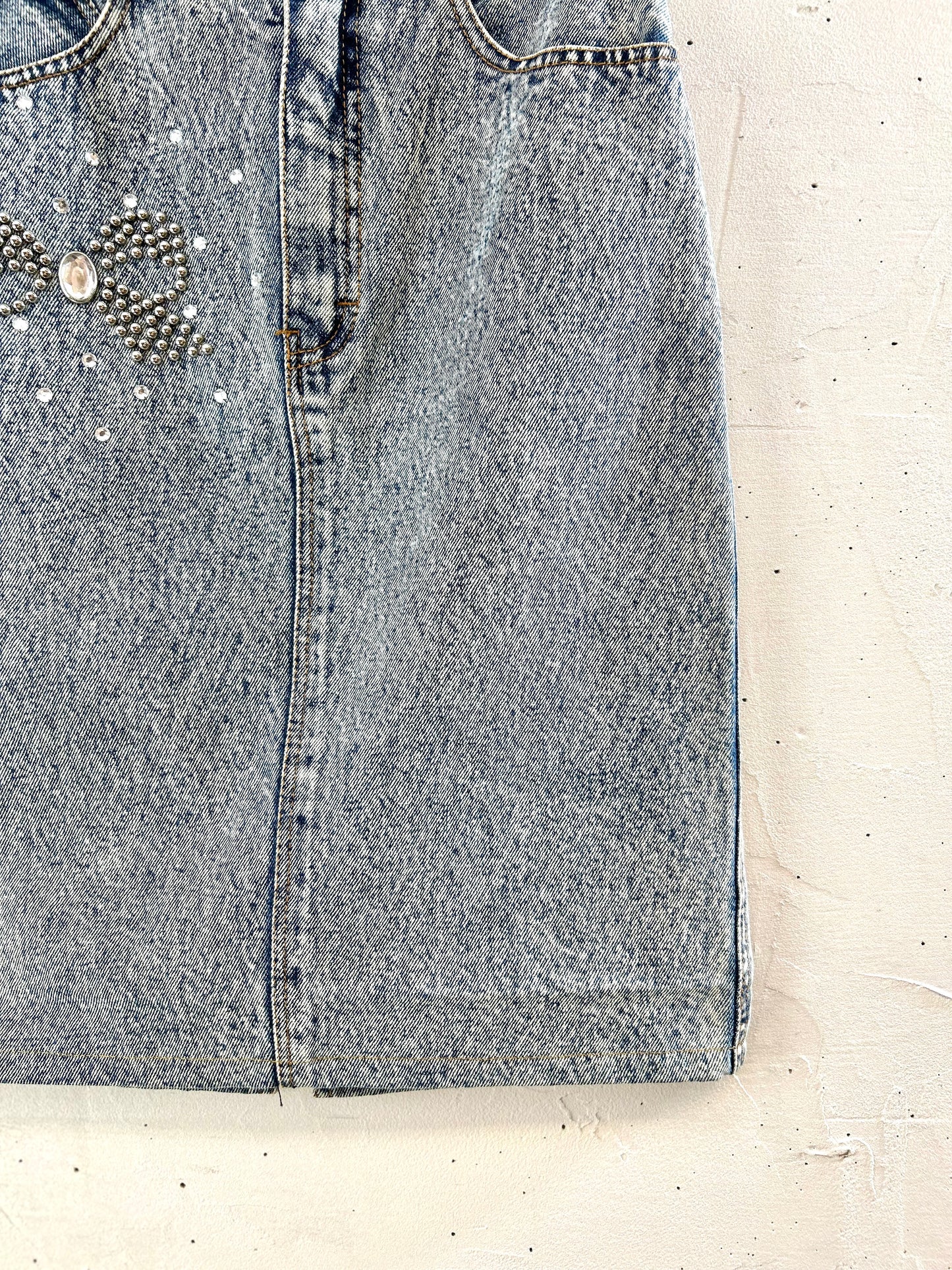 Vintage Denim Skirt [F30560]