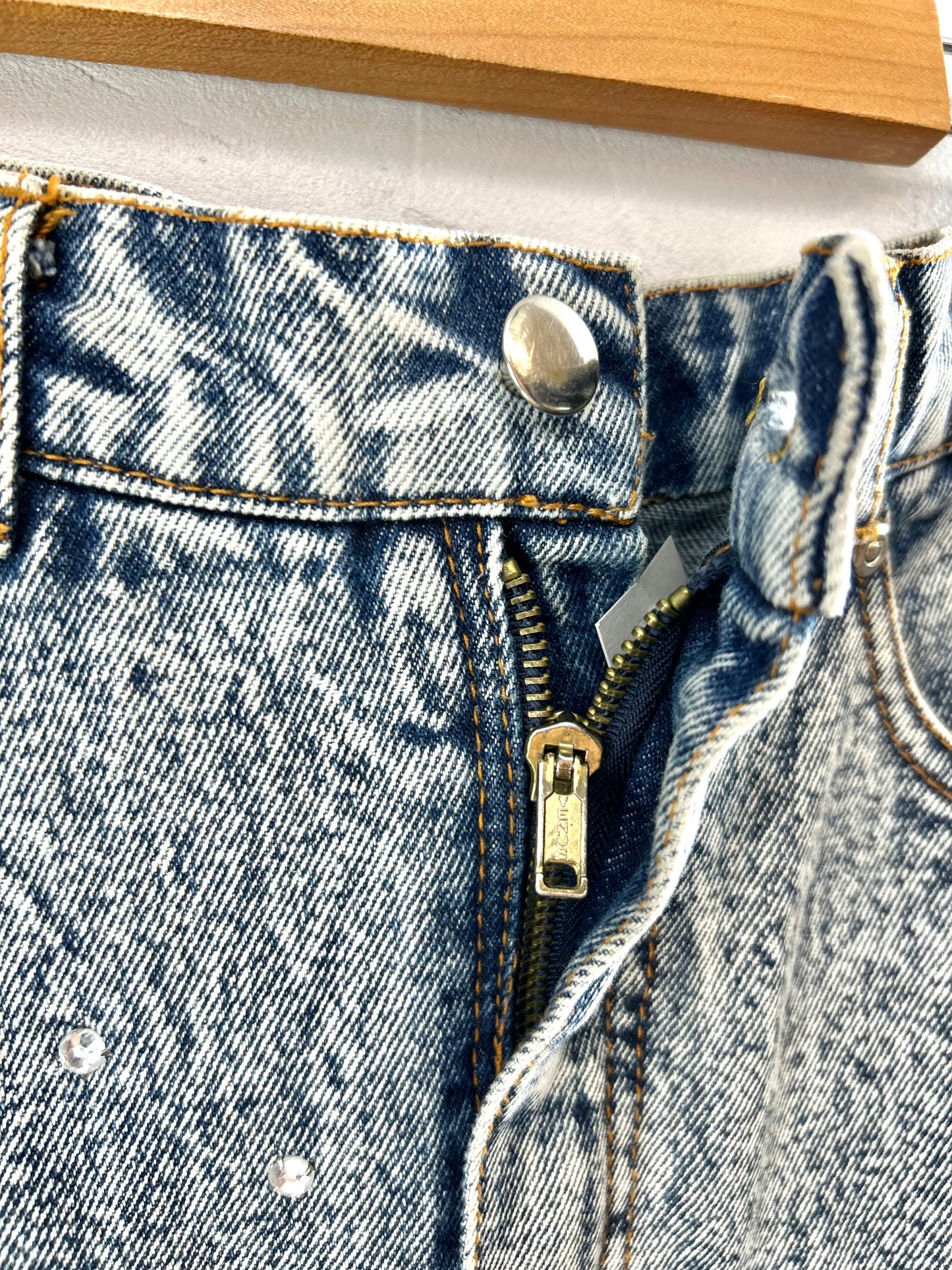 Vintage Denim Skirt [F30560]