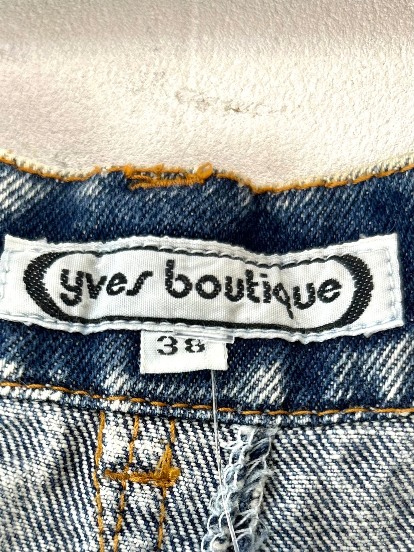 Vintage Denim Skirt [F30560]