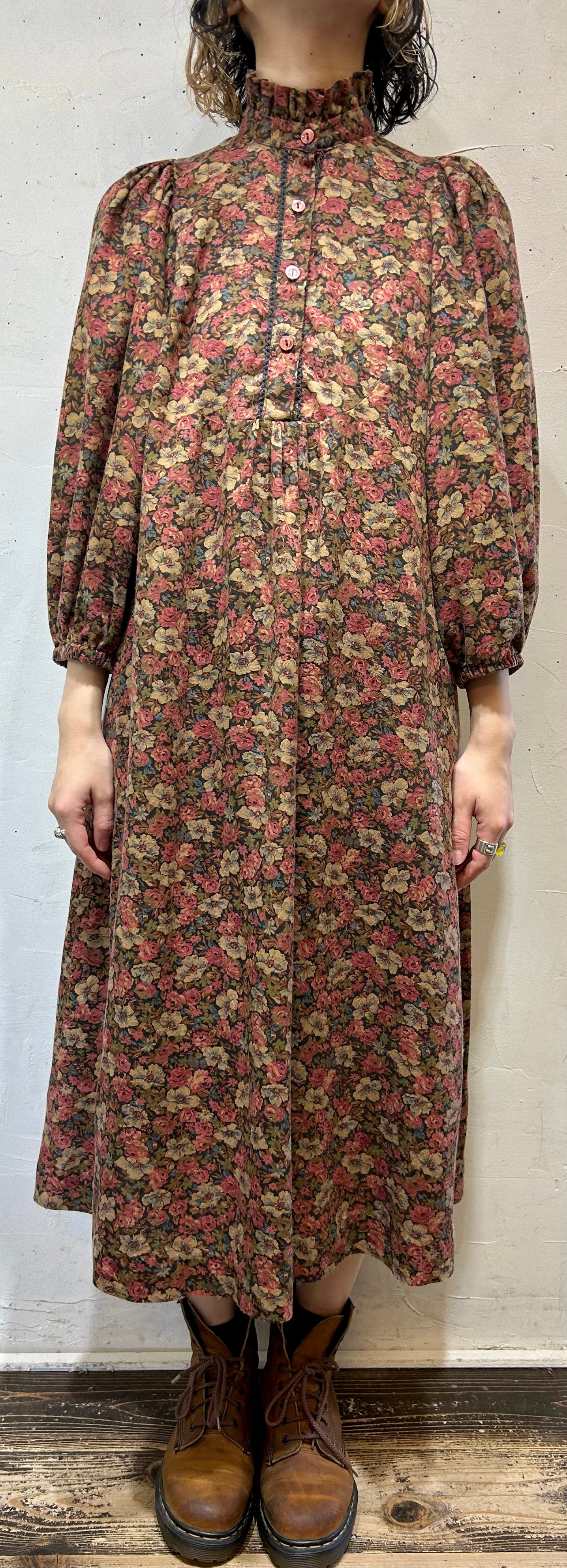 Vintage Flower Dress [L25728]