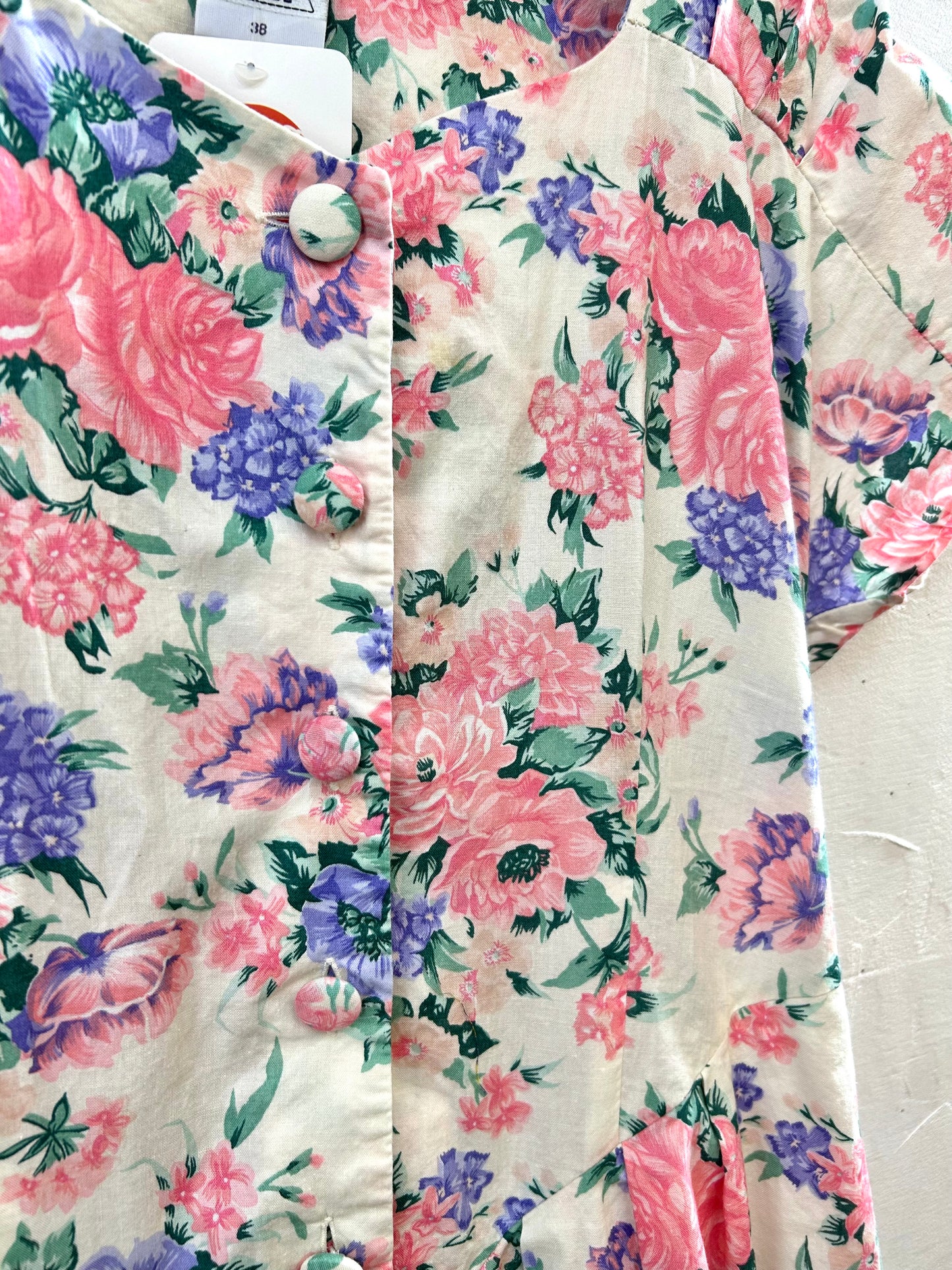 Vintage Flower Dress [H28184]