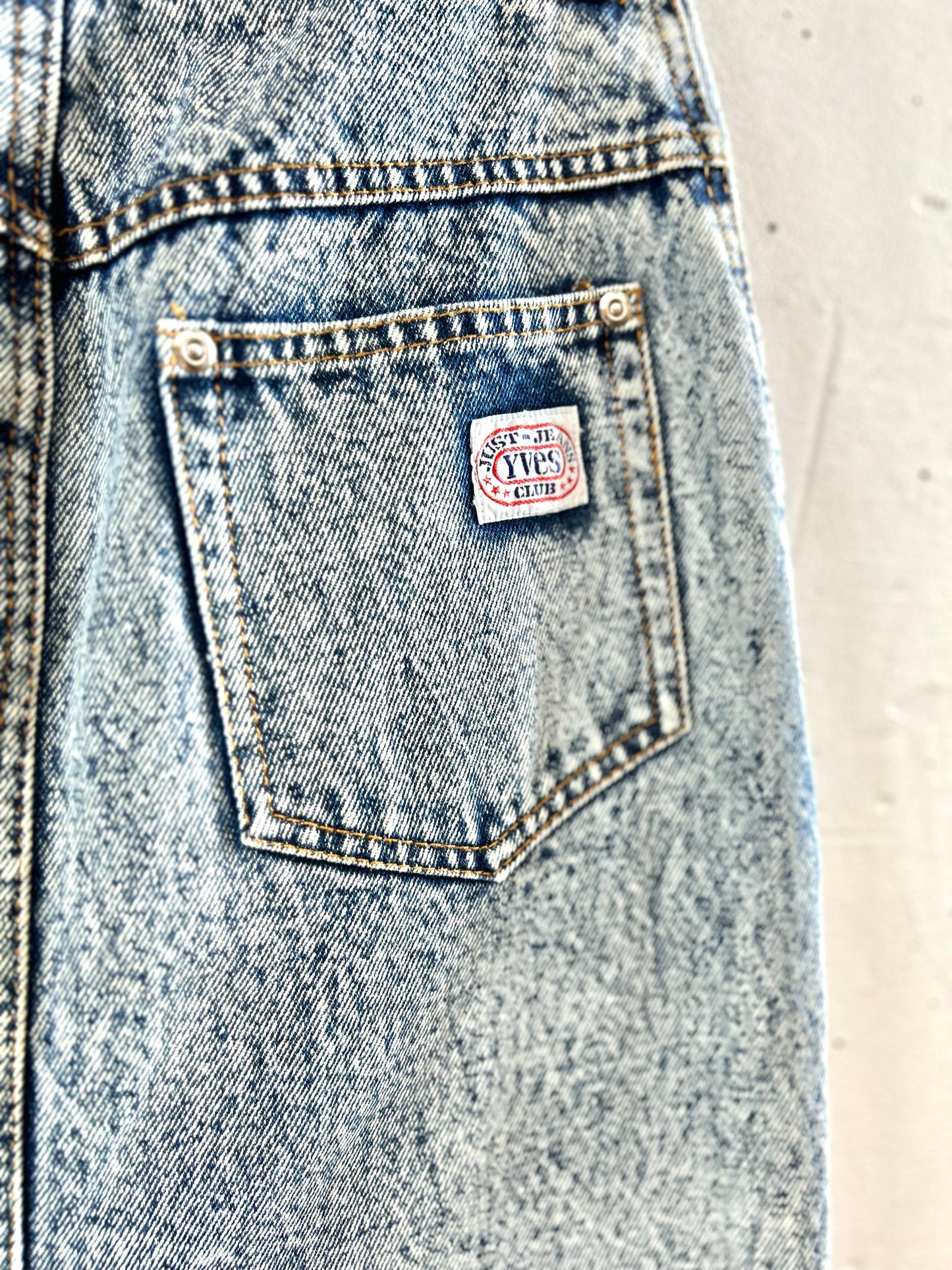 Vintage Denim Skirt [F30560]