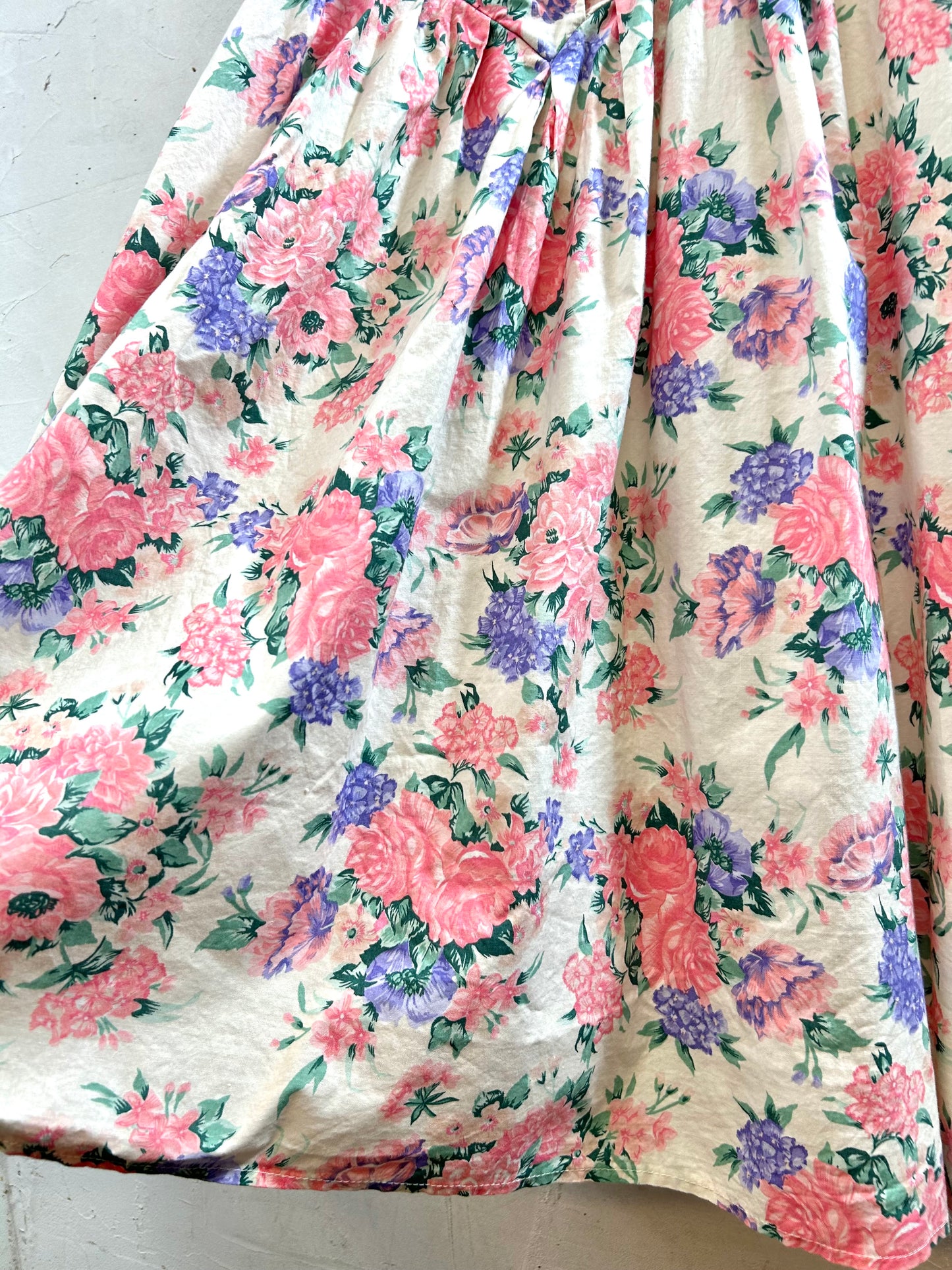 Vintage Flower Dress [H28184]