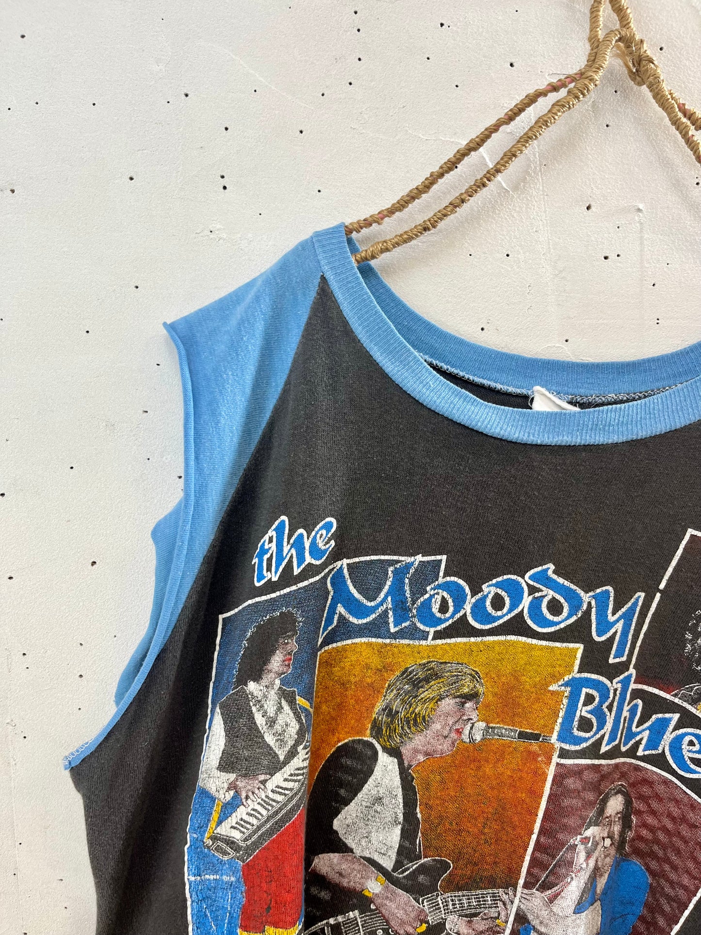 '80s Vintage T-Shirt  〜THE MOOON BLUES〜 [G27884]