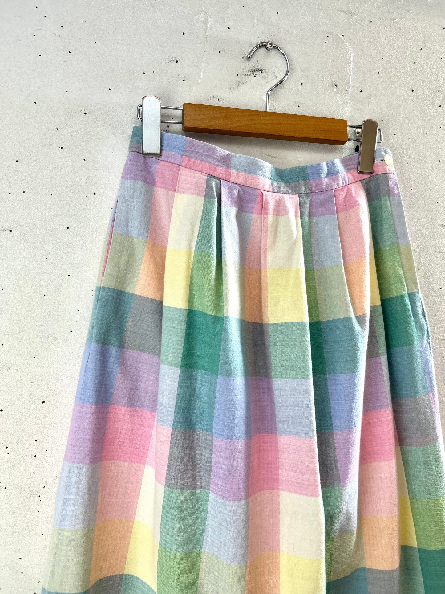 Vintage  Skirt MADE IN USA [F30561]