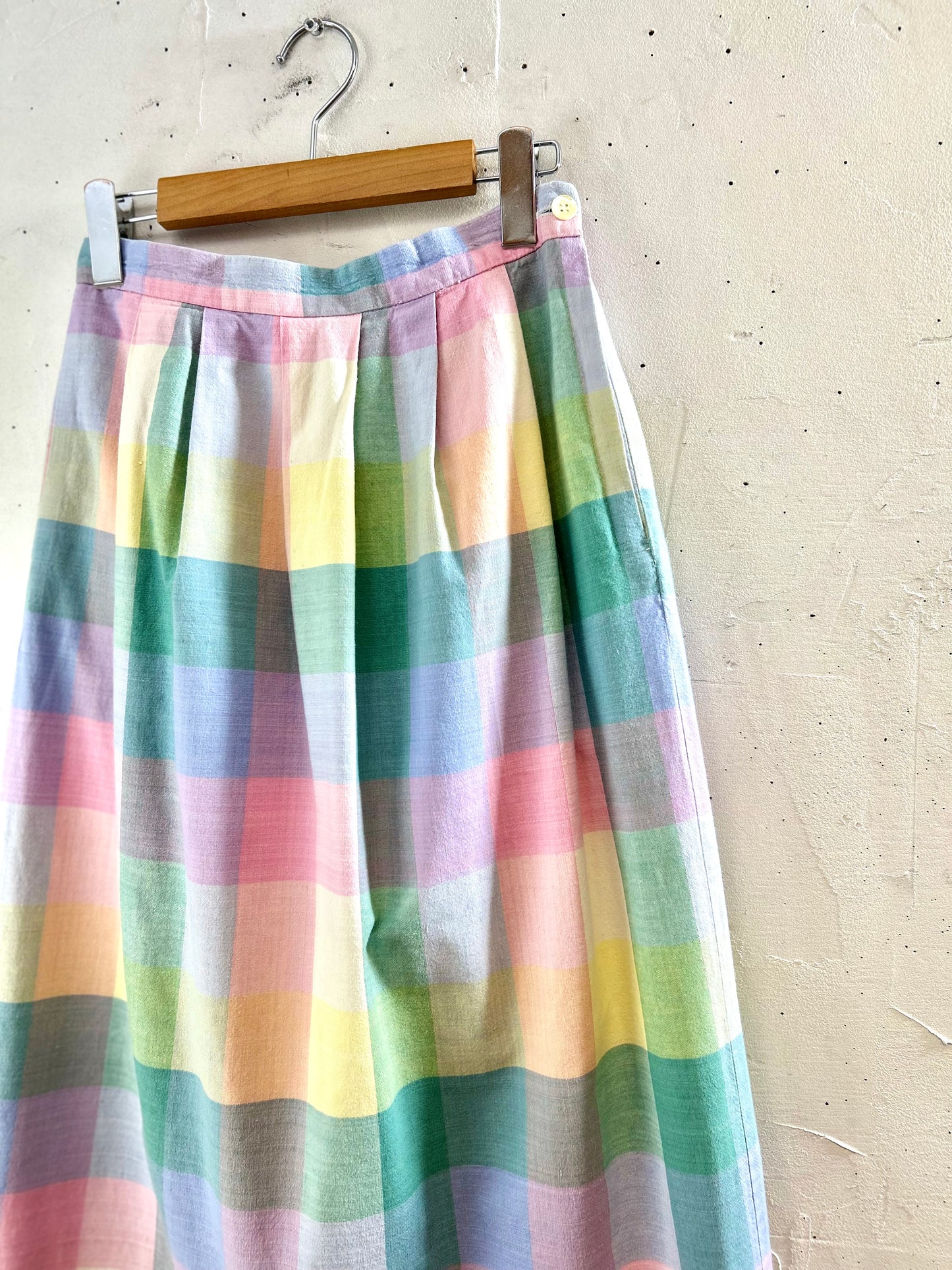 Vintage  Skirt MADE IN USA [F30561]