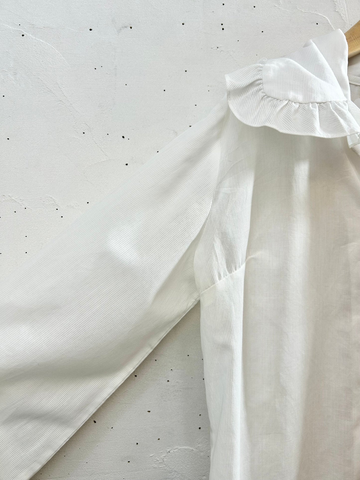 Vintage White Blouse UNION  MADE [B29493]