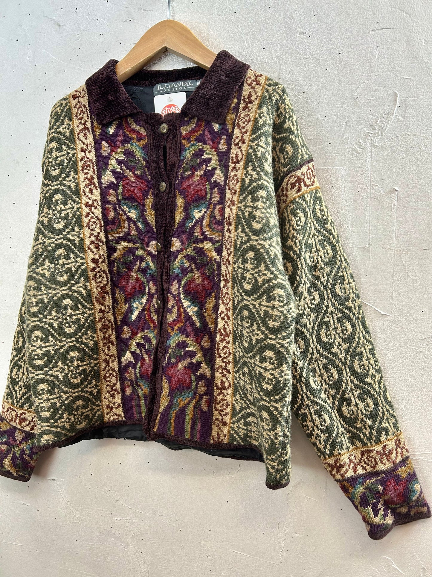 Vintage Knit Cardigan [L29052]