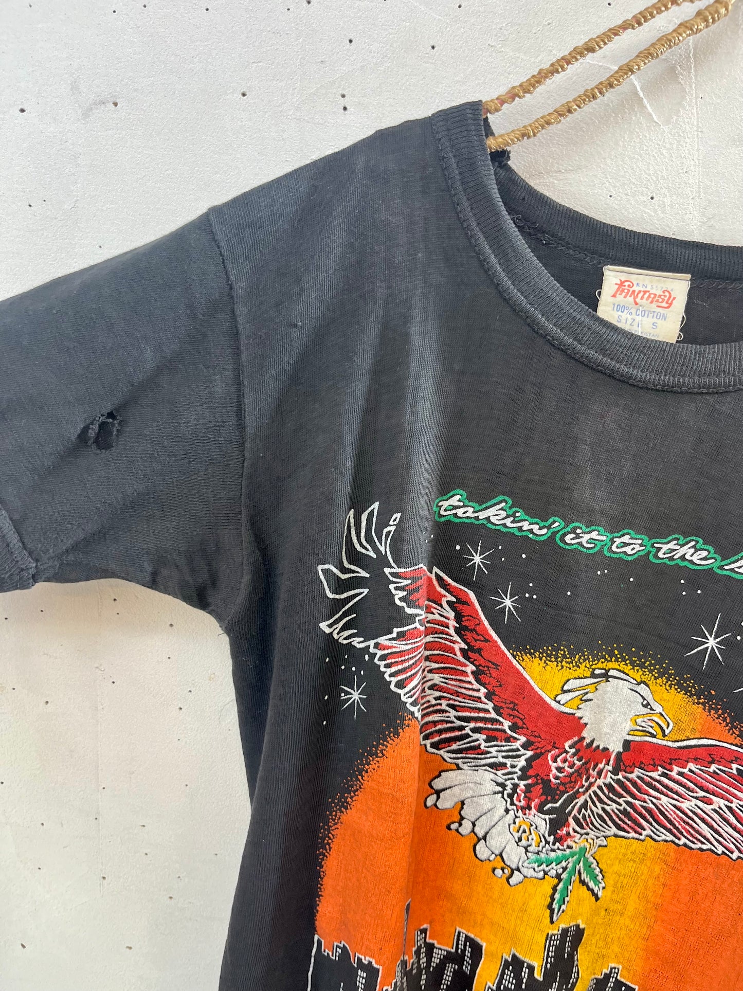 '80s Vintage Pakistan Cotton T-Shirt 〜DOOBIE BROTHERS〜 [G27883]