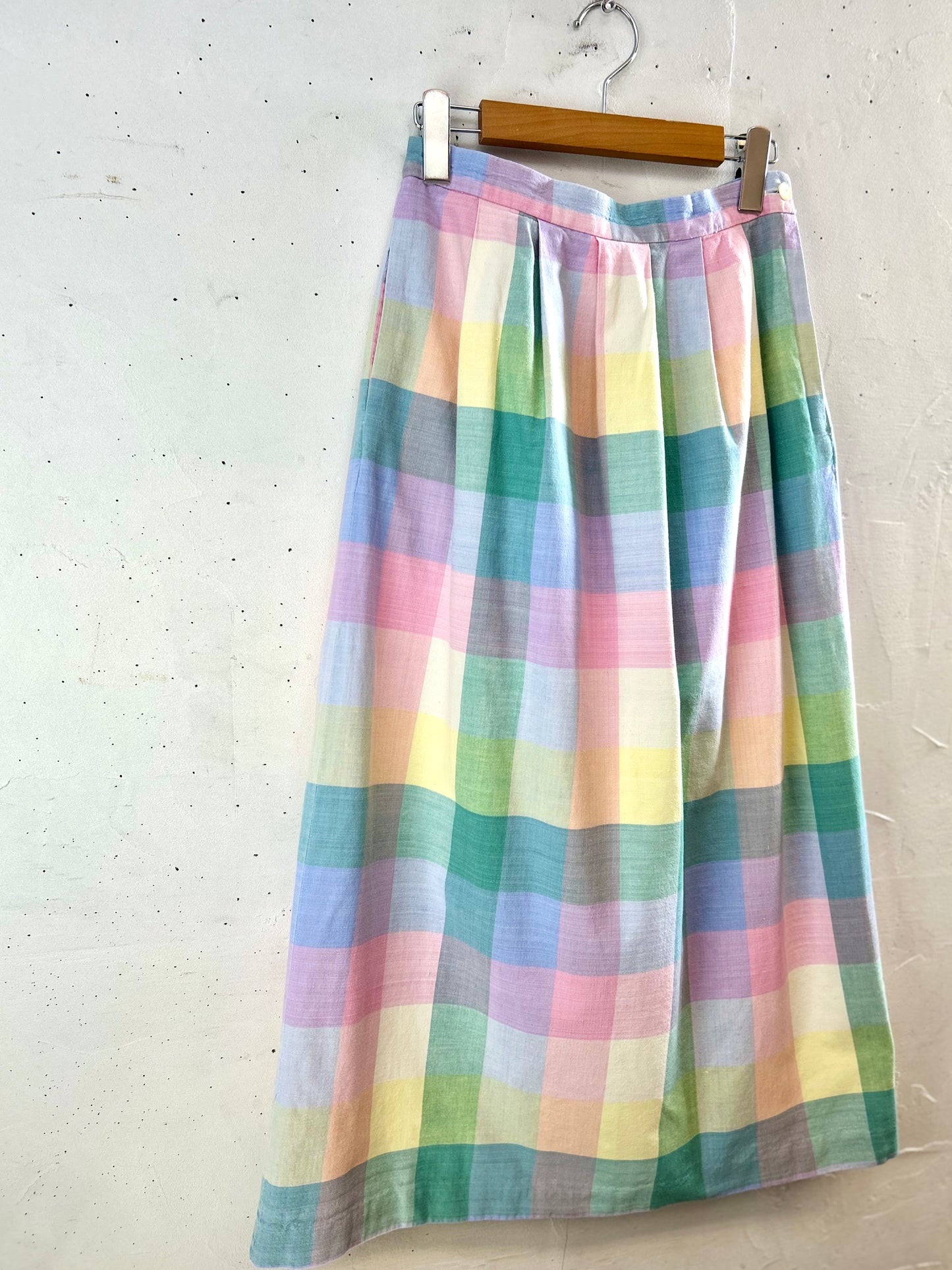 Vintage  Skirt MADE IN USA [F30561]