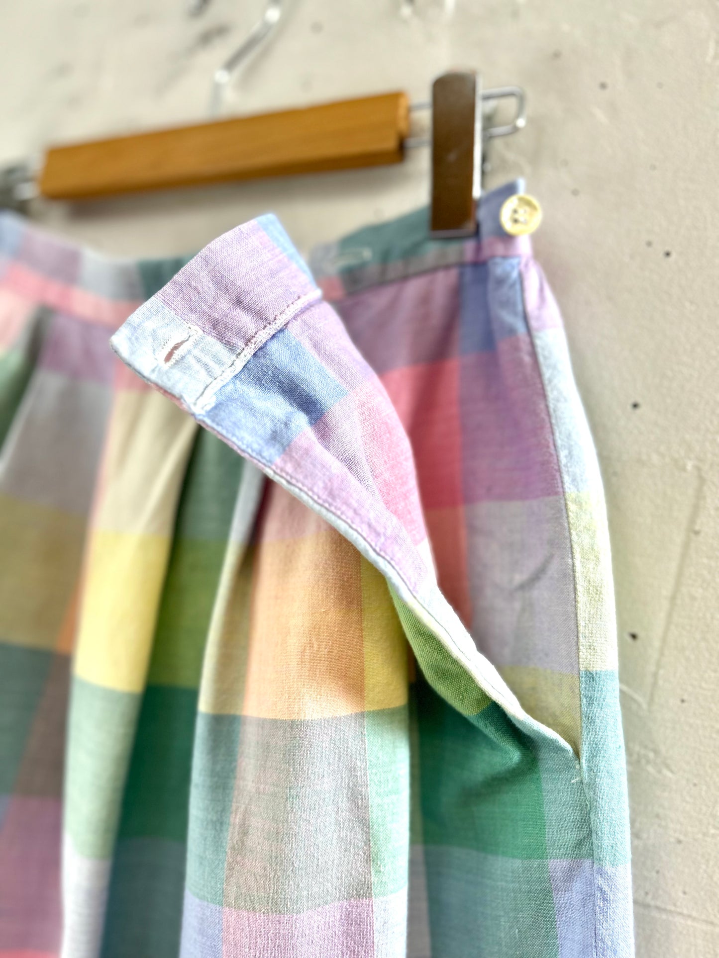 Vintage  Skirt MADE IN USA [F30561]