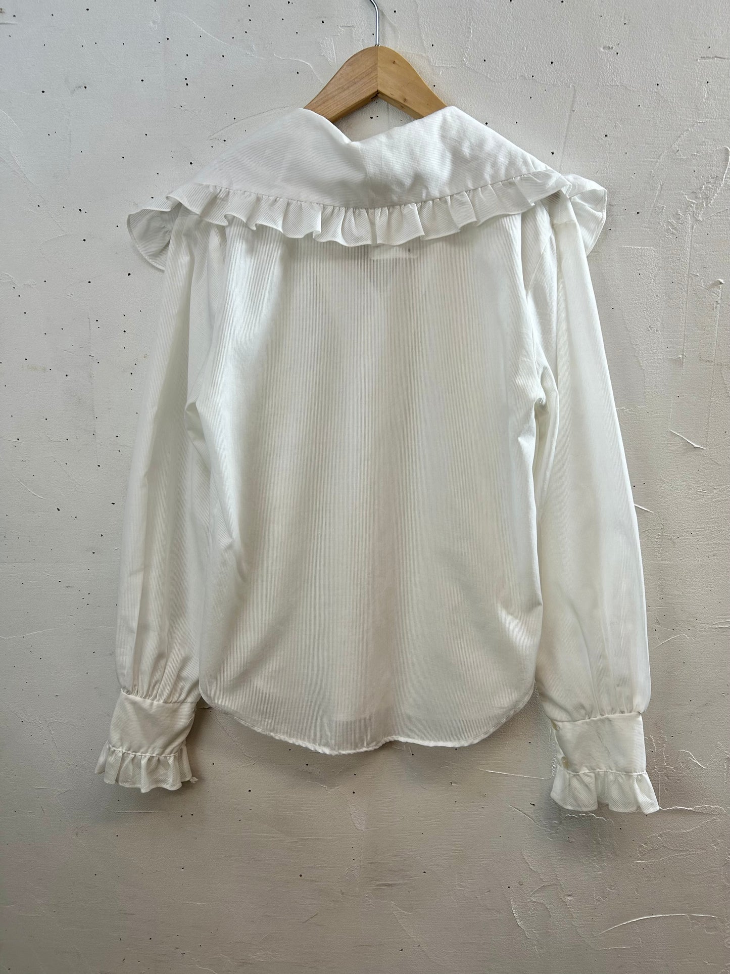 Vintage White Blouse UNION  MADE [B29493]