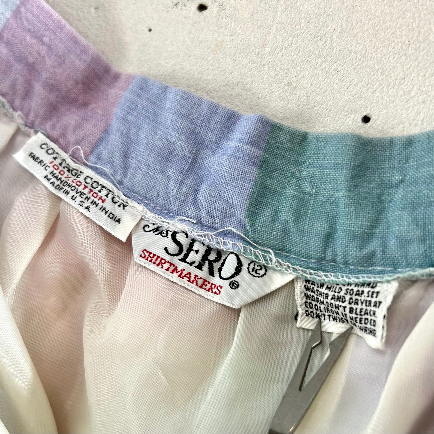 Vintage  Skirt MADE IN USA [F30561]