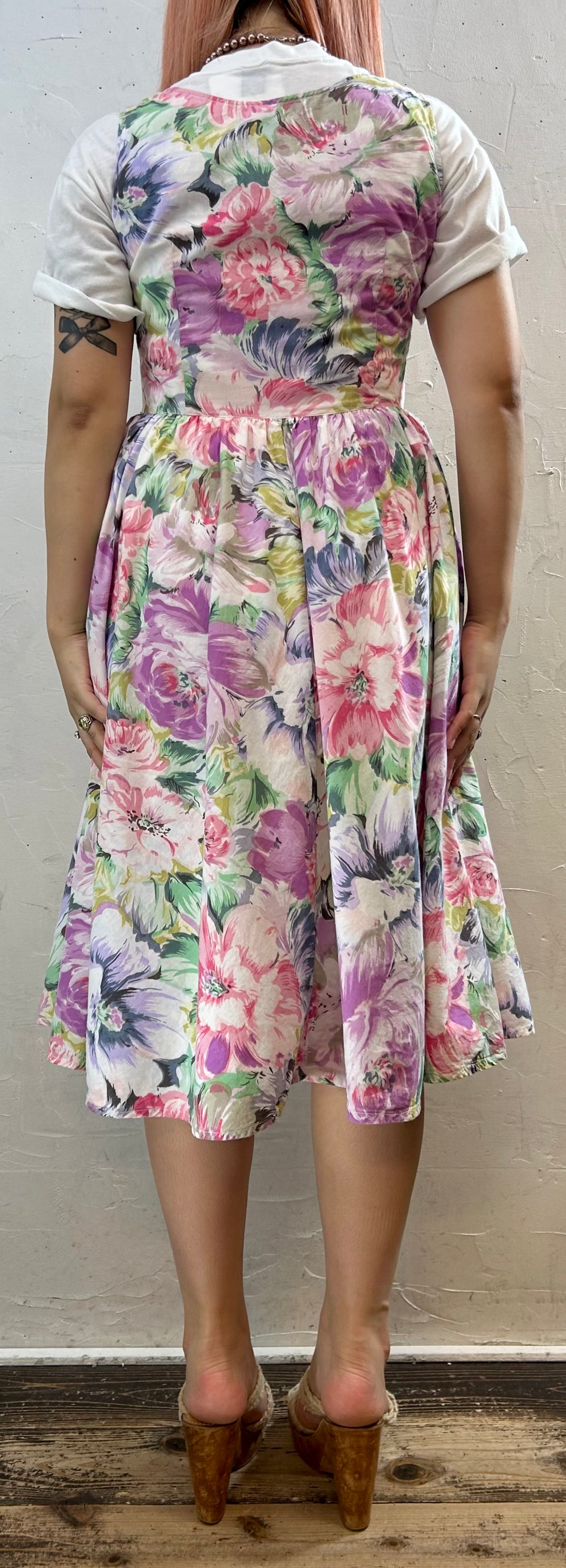 Vintage Flower Dress [F27714]