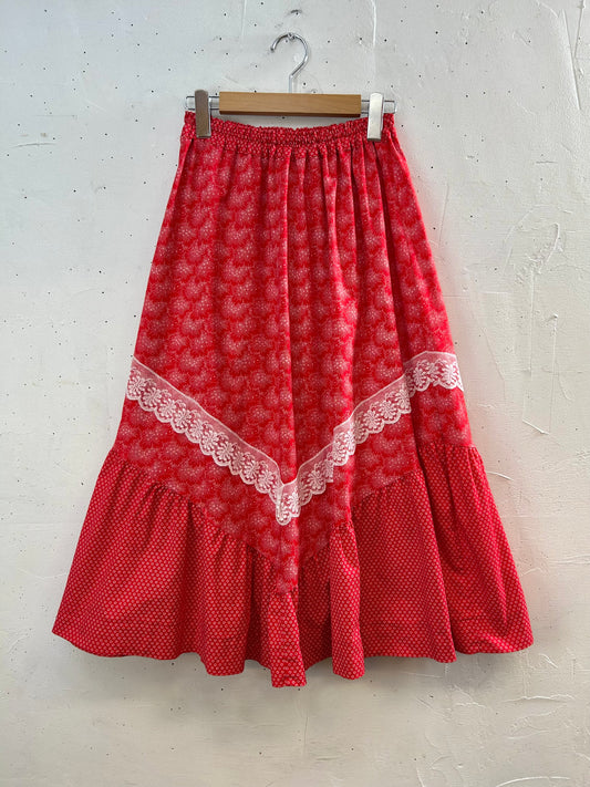 Vintage Tiered Skirt [E30122]