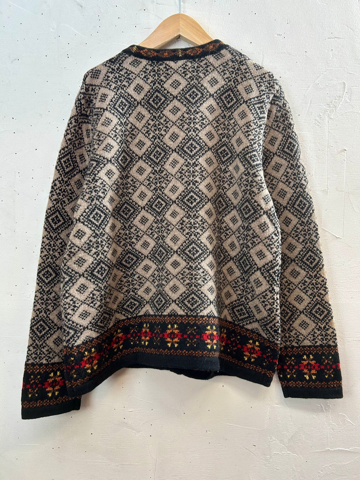 Vintage Nordic Knit Cardigan 〜SUSAN BRISTOL〜 [L29051]