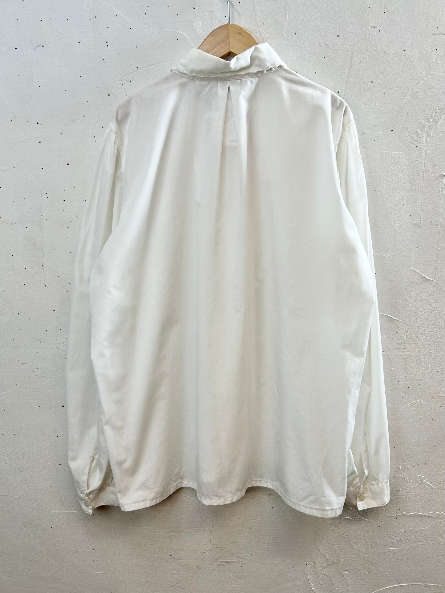 Vintage White Blouse [B29492]