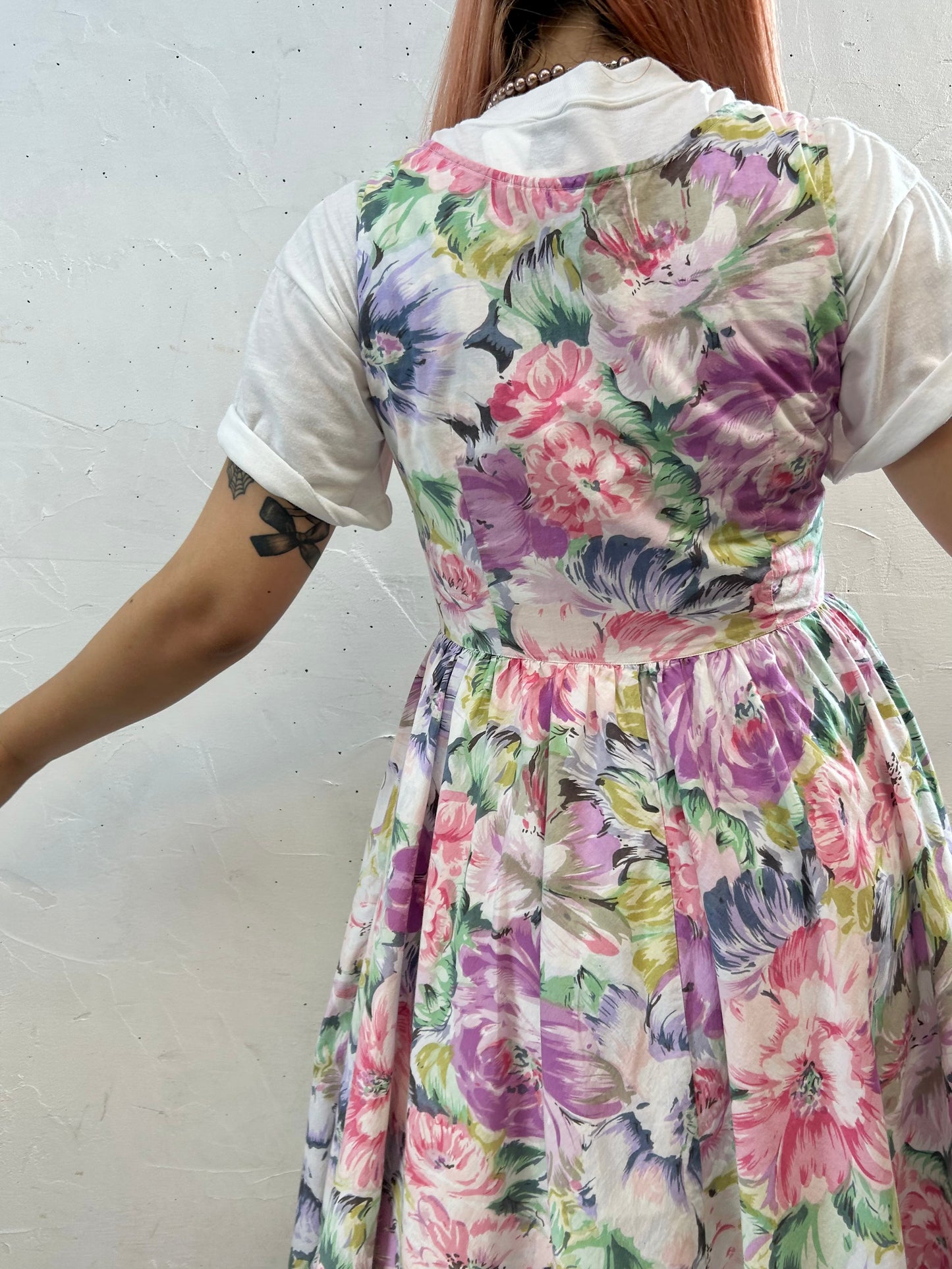 Vintage Flower Dress [F27714]