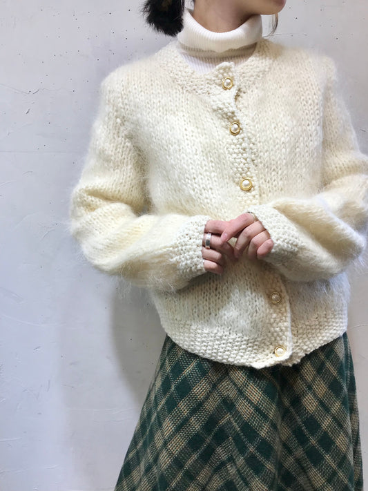 Vintage Knit Cardigan[A25938]