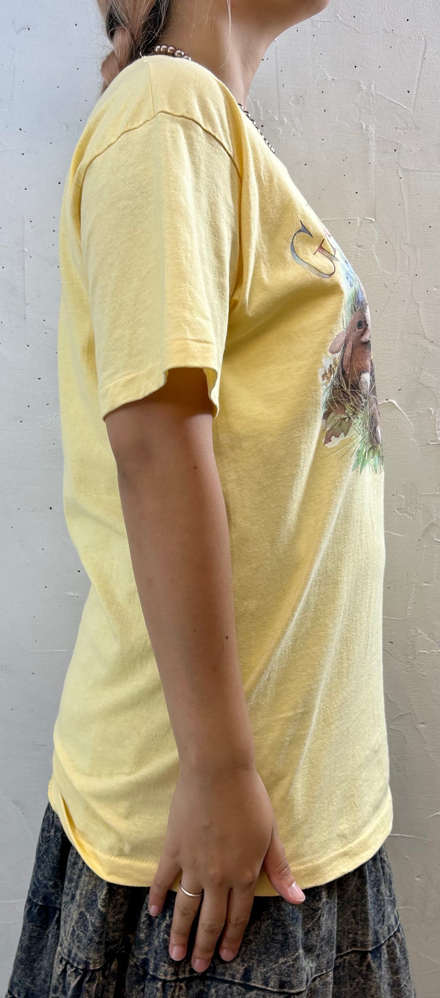 '90s Vintage T-Shirt MADE IN USA 〜Marjolein Bastin〜 [G27855]