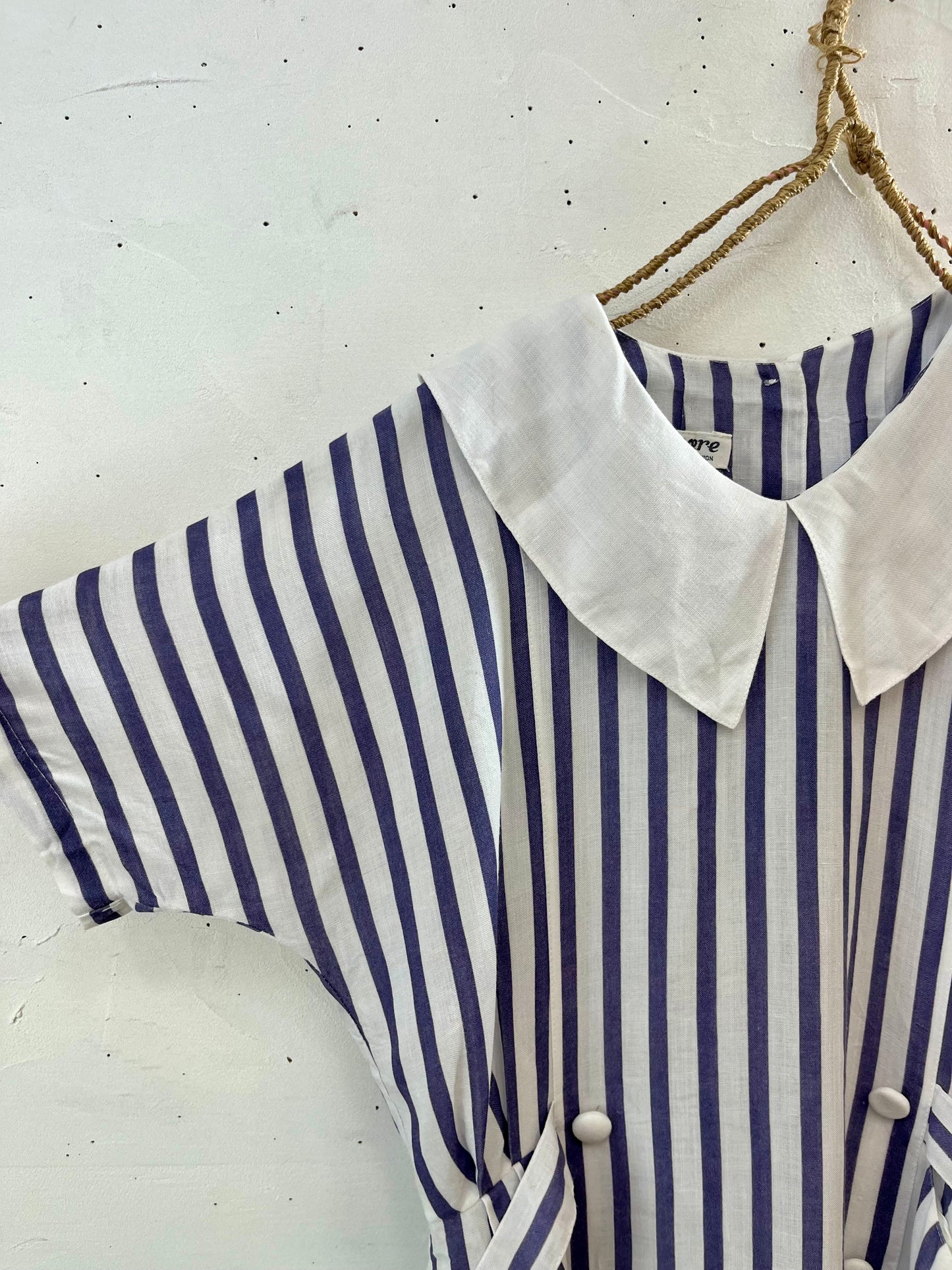 Vintage Stripe Dress [G27893]