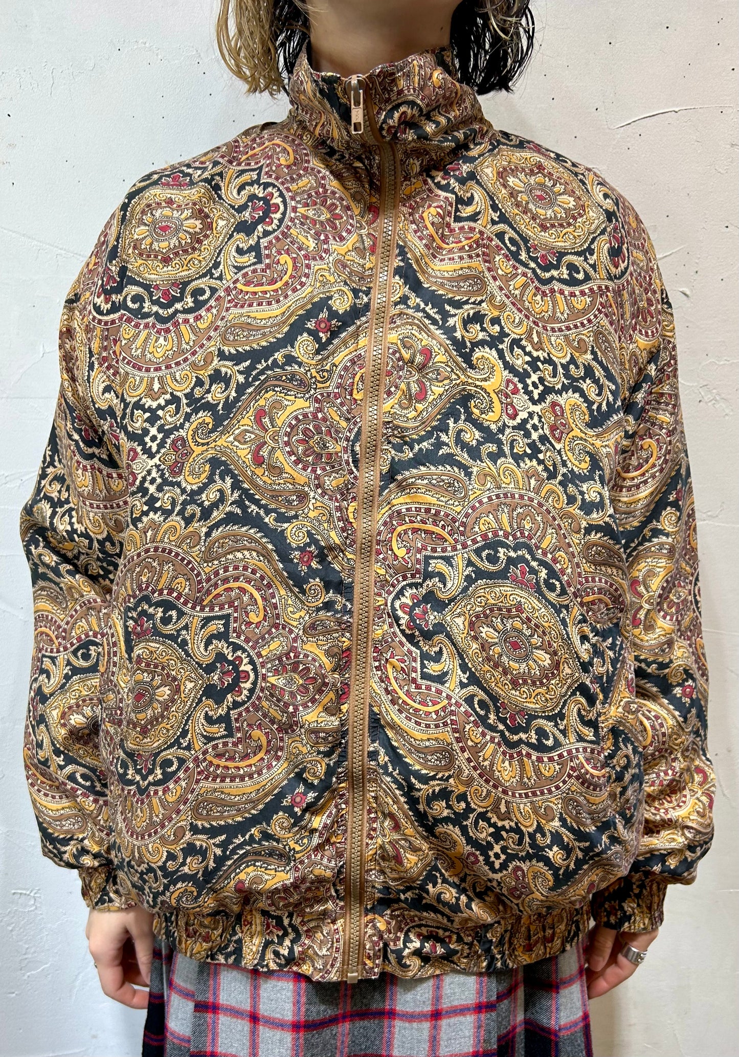 Vintage Silk Blouson [K25722]