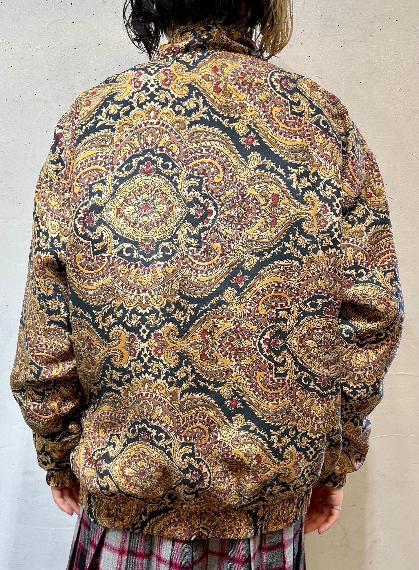 Vintage Silk Blouson [K25722]